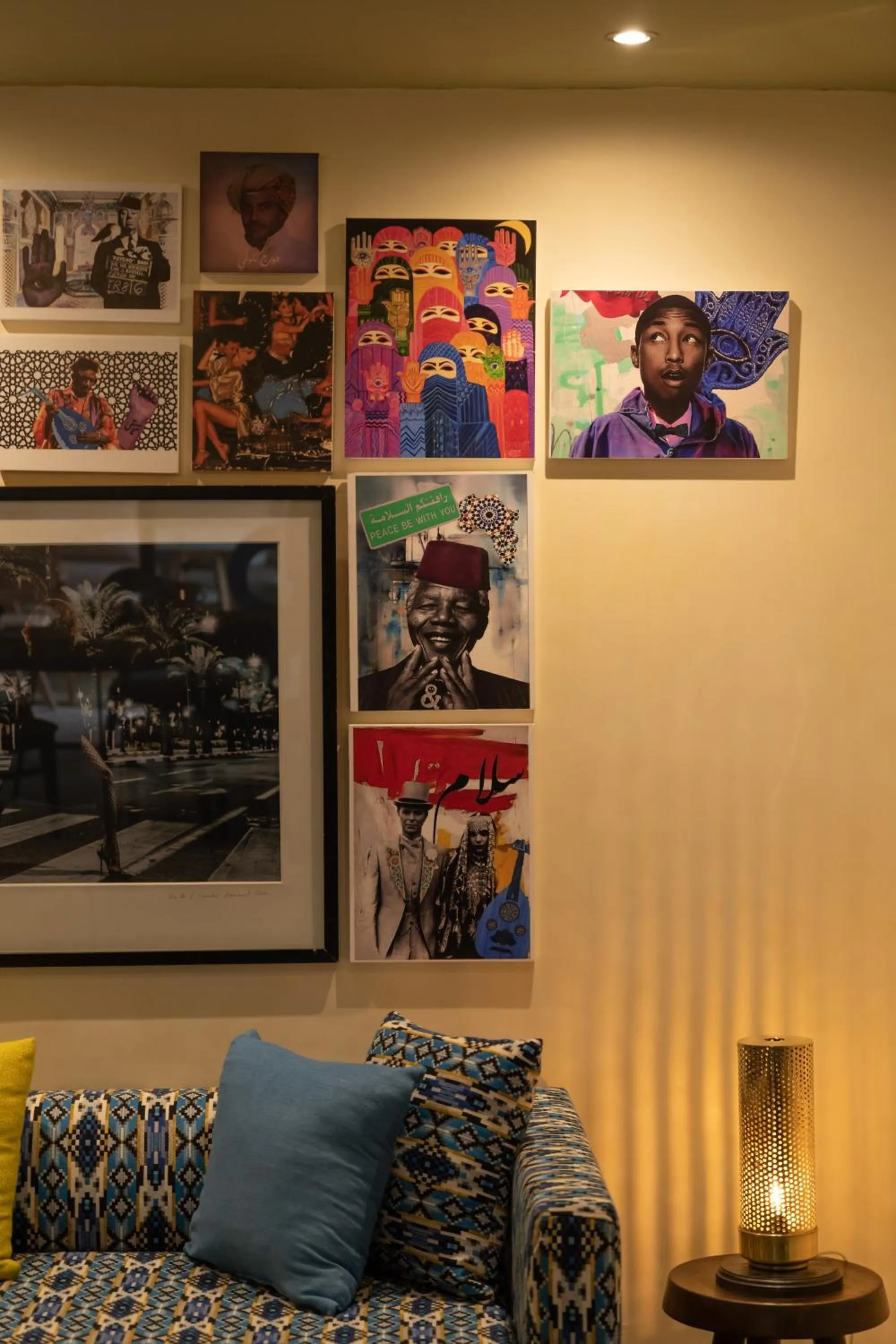 Living room in Jaal Riad Resort