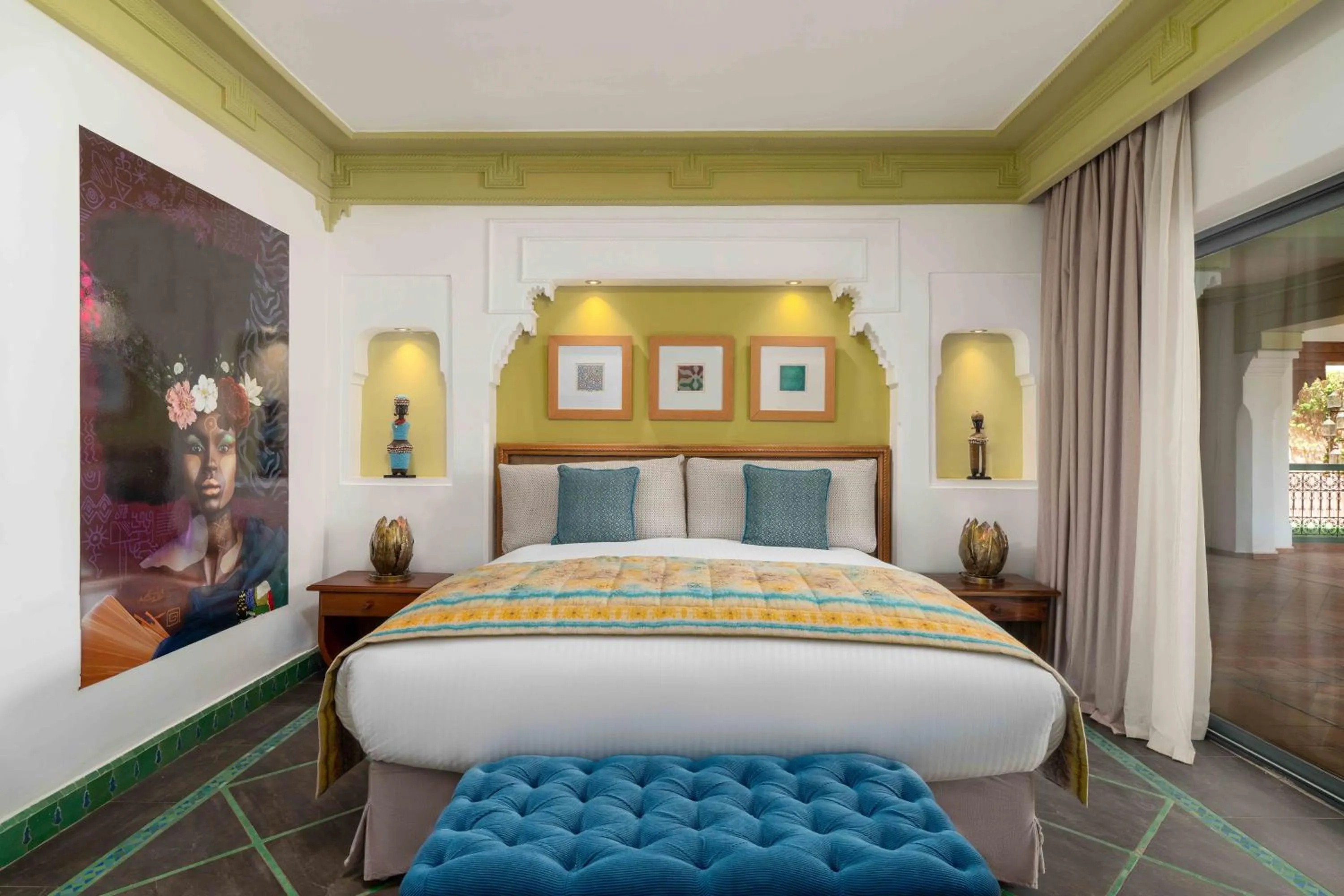 Bedroom, Bed in Jaal Riad Resort