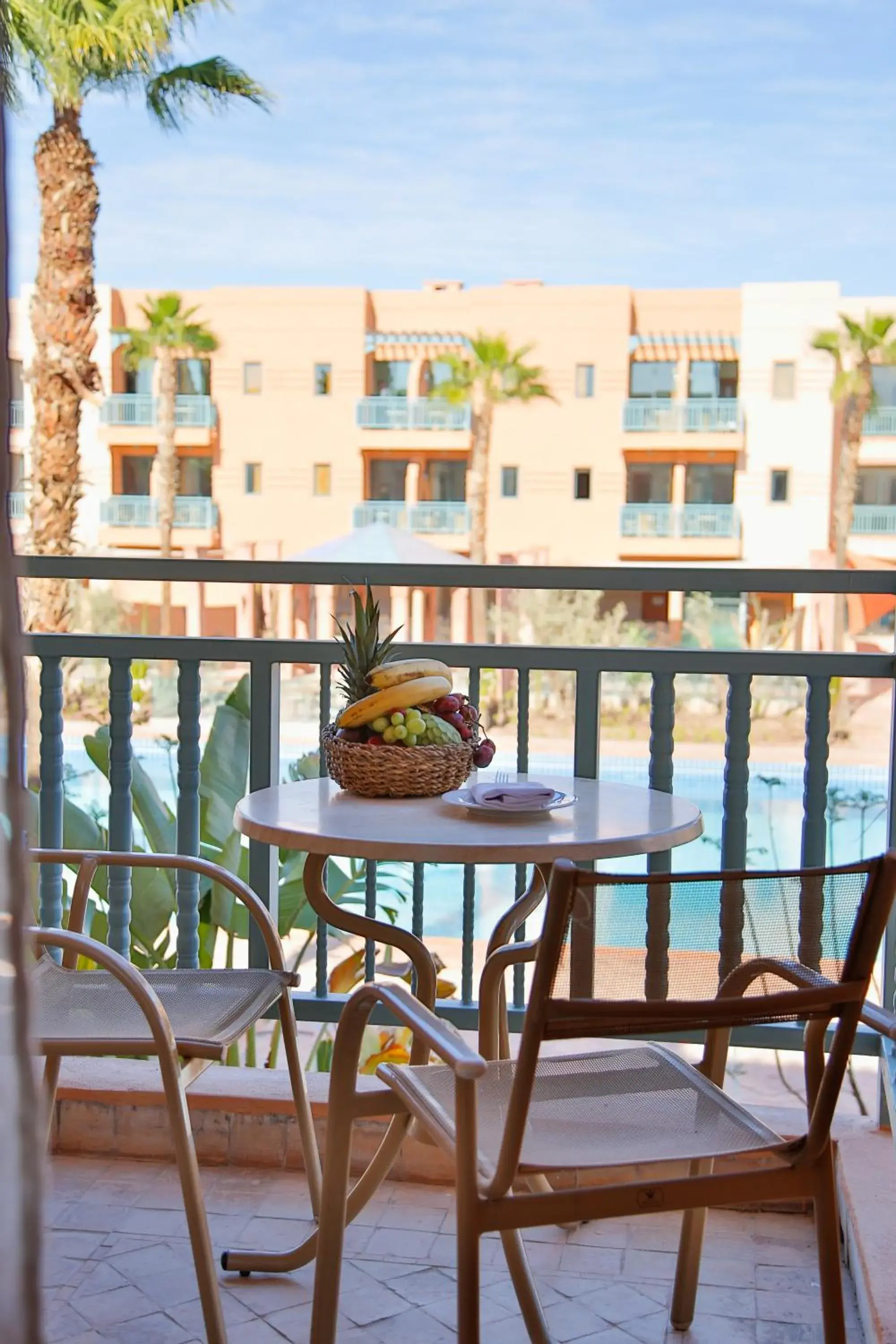 Pool view, Balcony/Terrace in Jaal Riad Resort - Adults Only