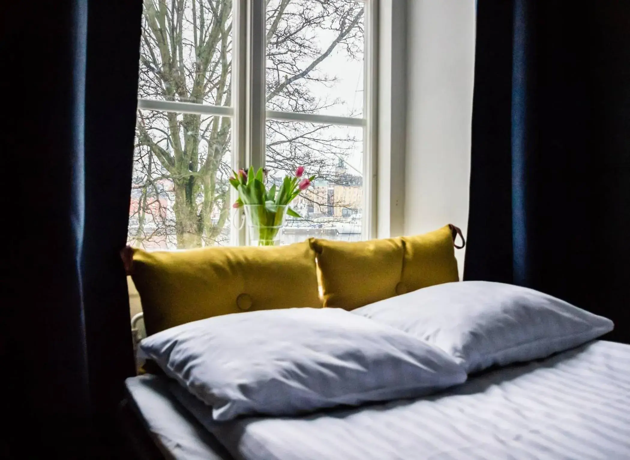 Bedroom, Bed in STF Stockholm Skeppsholmen Vandrarhem Bedroom, Bed in STF Stockholm Skeppsholmen Vandrarhem