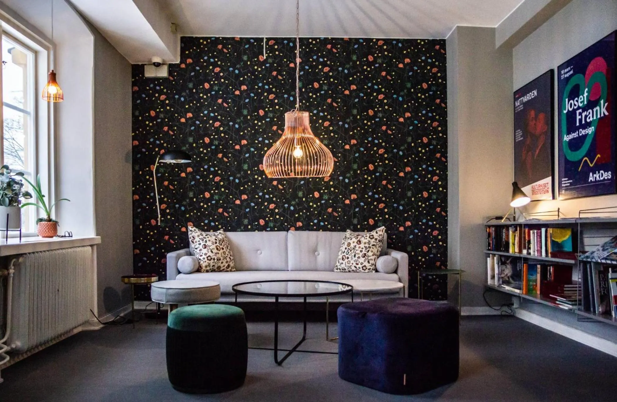 Communal lounge/ TV room in STF Stockholm Skeppsholmen Vandrarhem