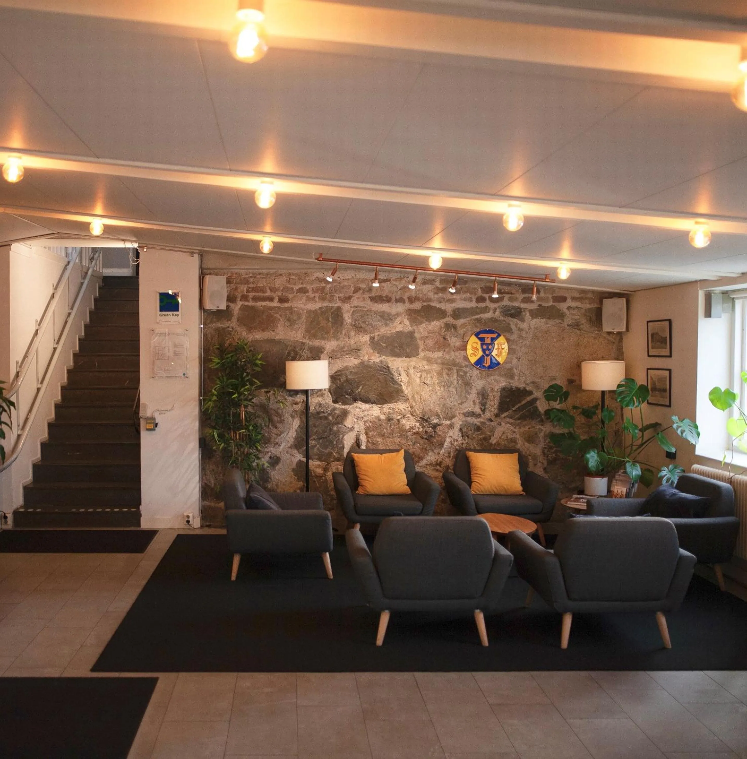 Lobby or reception in STF Stockholm Skeppsholmen Vandrarhem