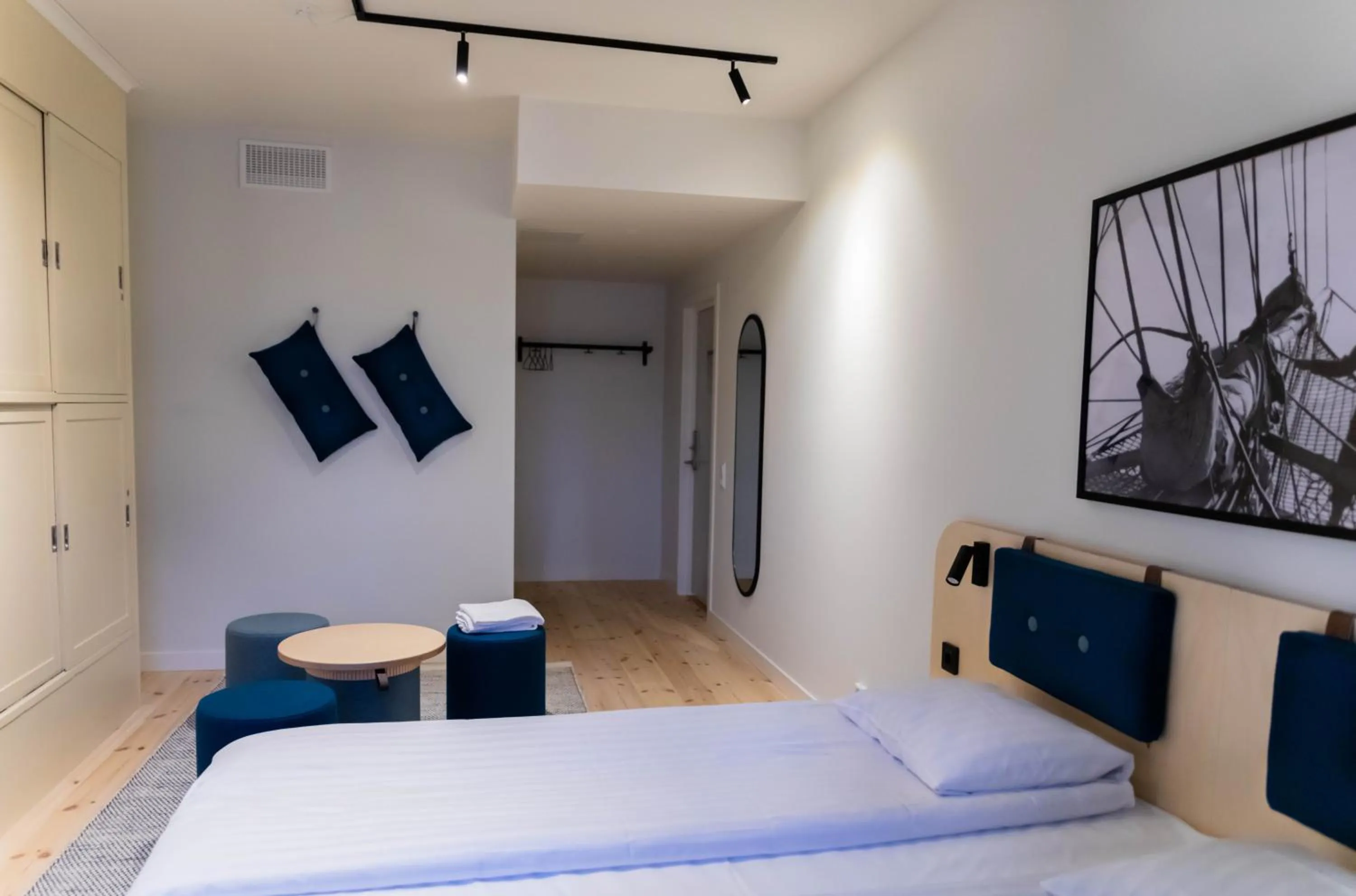 Bed in STF Stockholm Skeppsholmen Vandrarhem