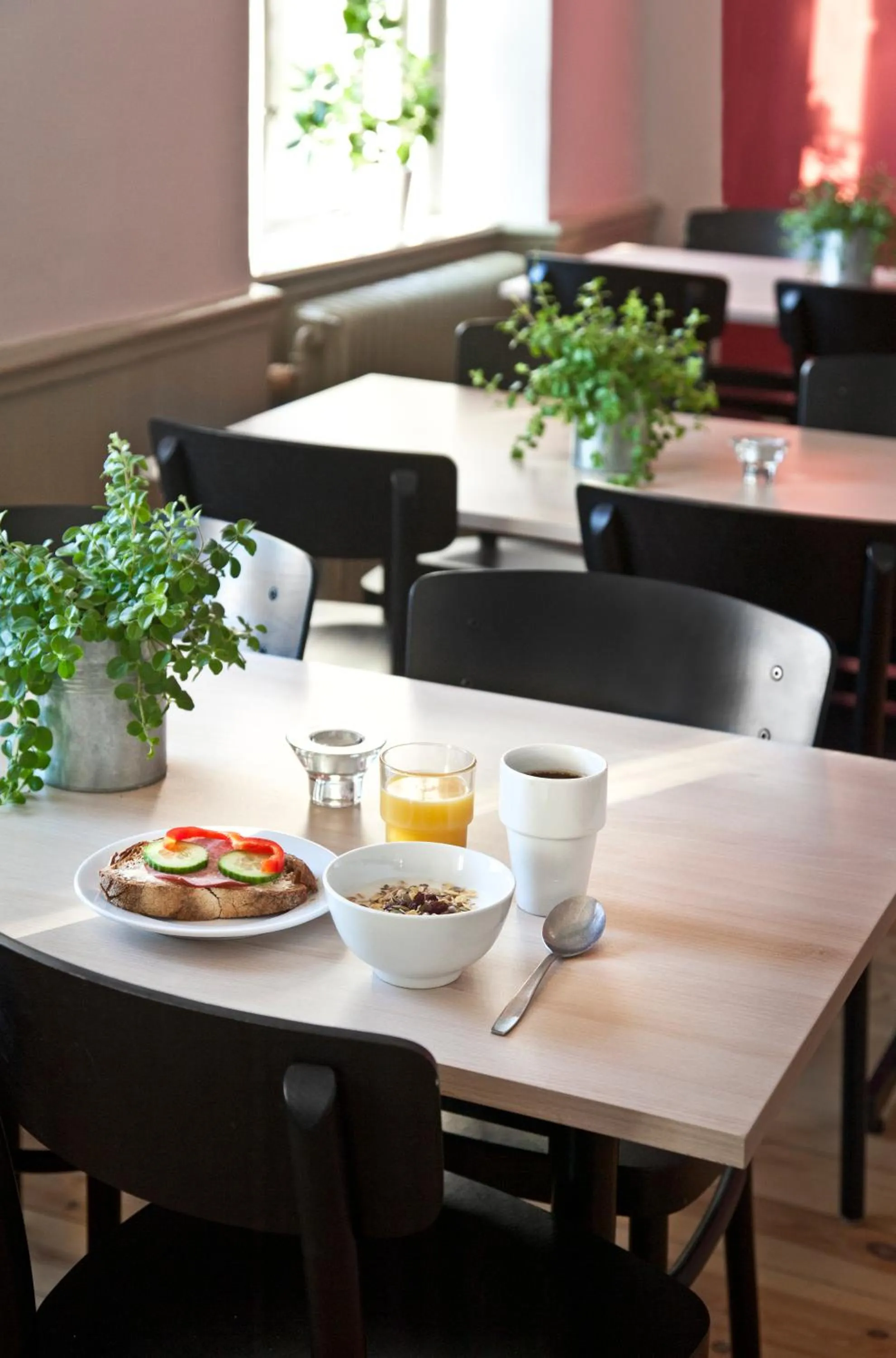 Food in STF Stockholm Skeppsholmen Vandrarhem