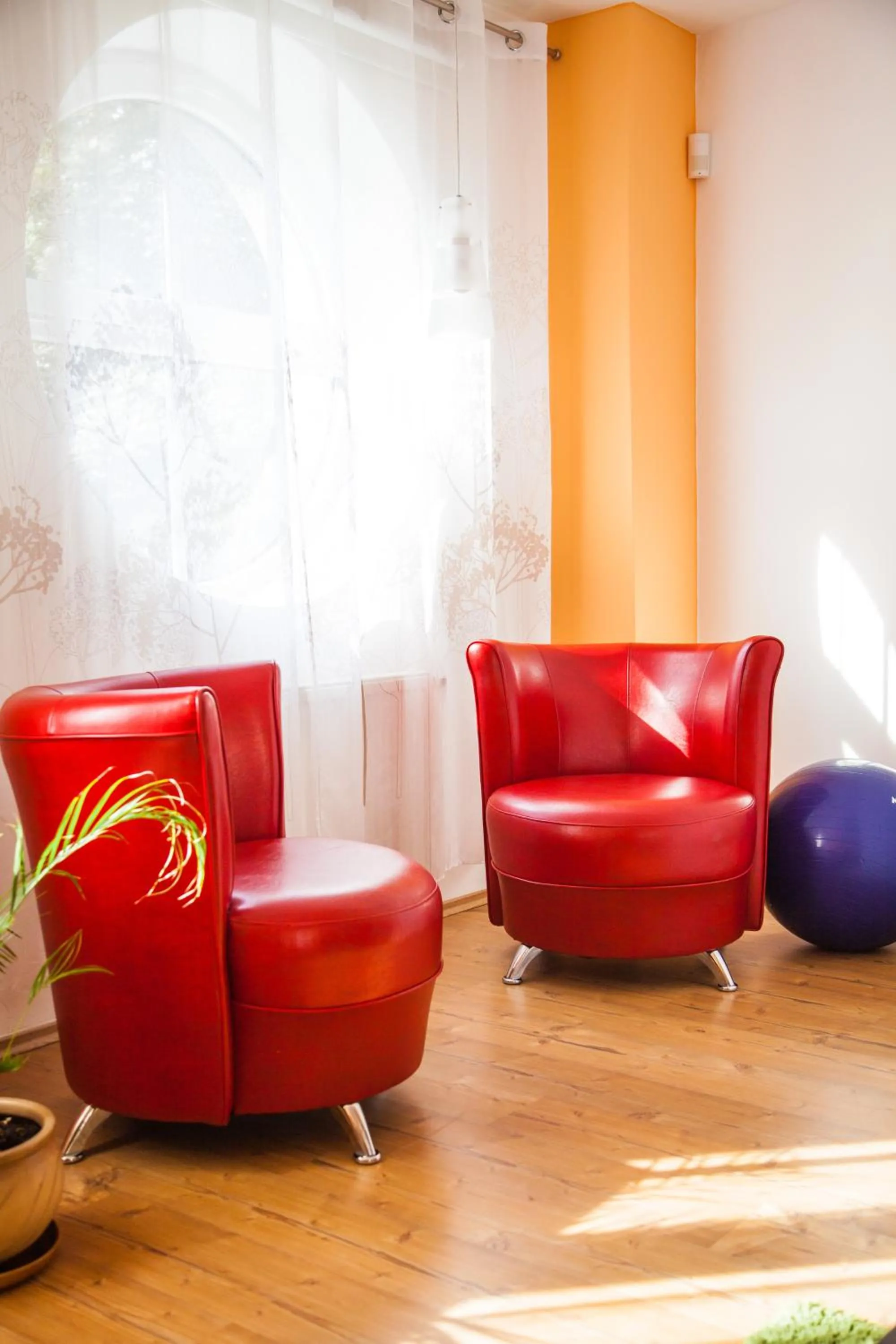 Seating area in Apartmány U Červeného stromu