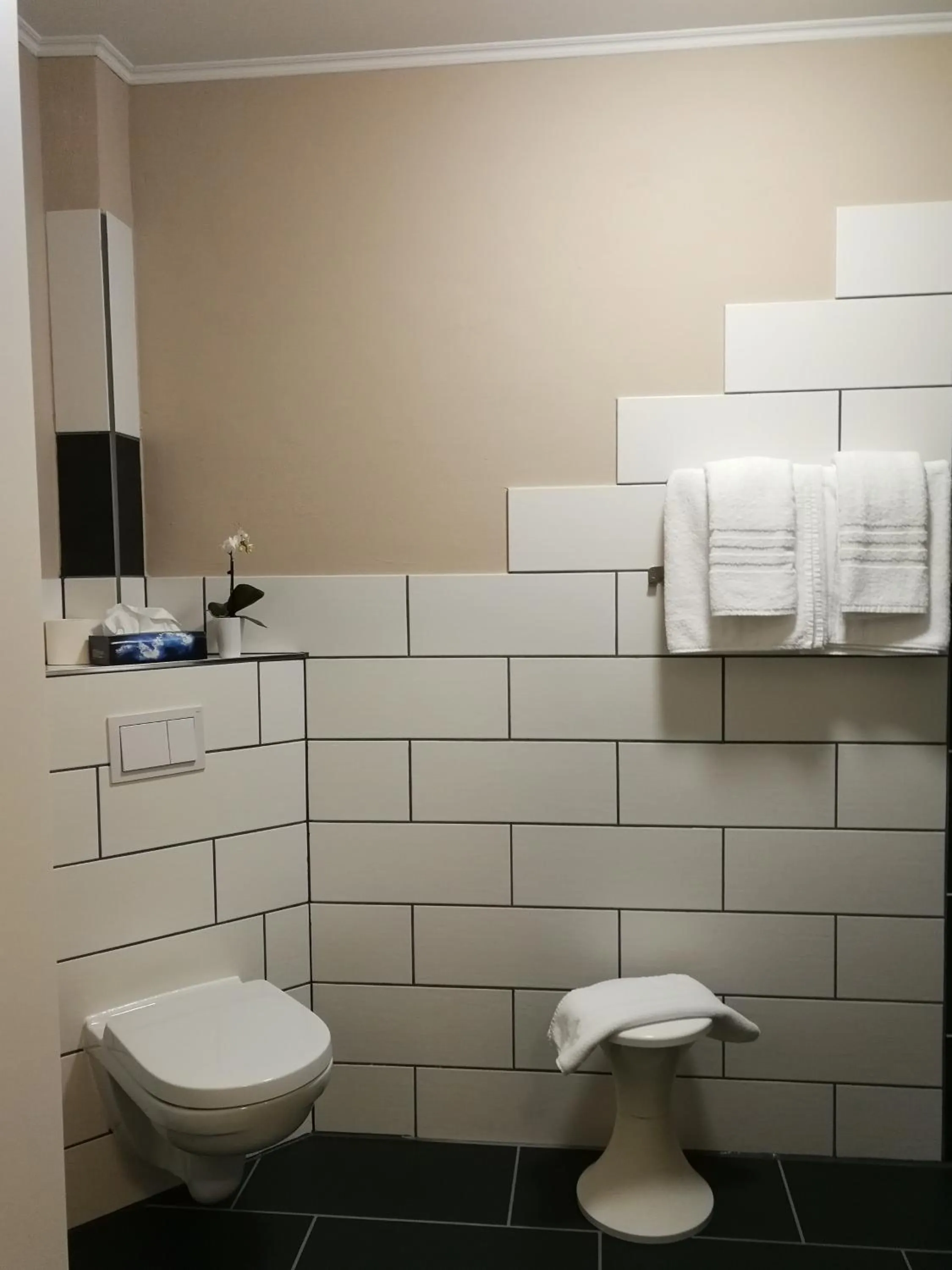 Toilet in Apartmenthaus in Walle