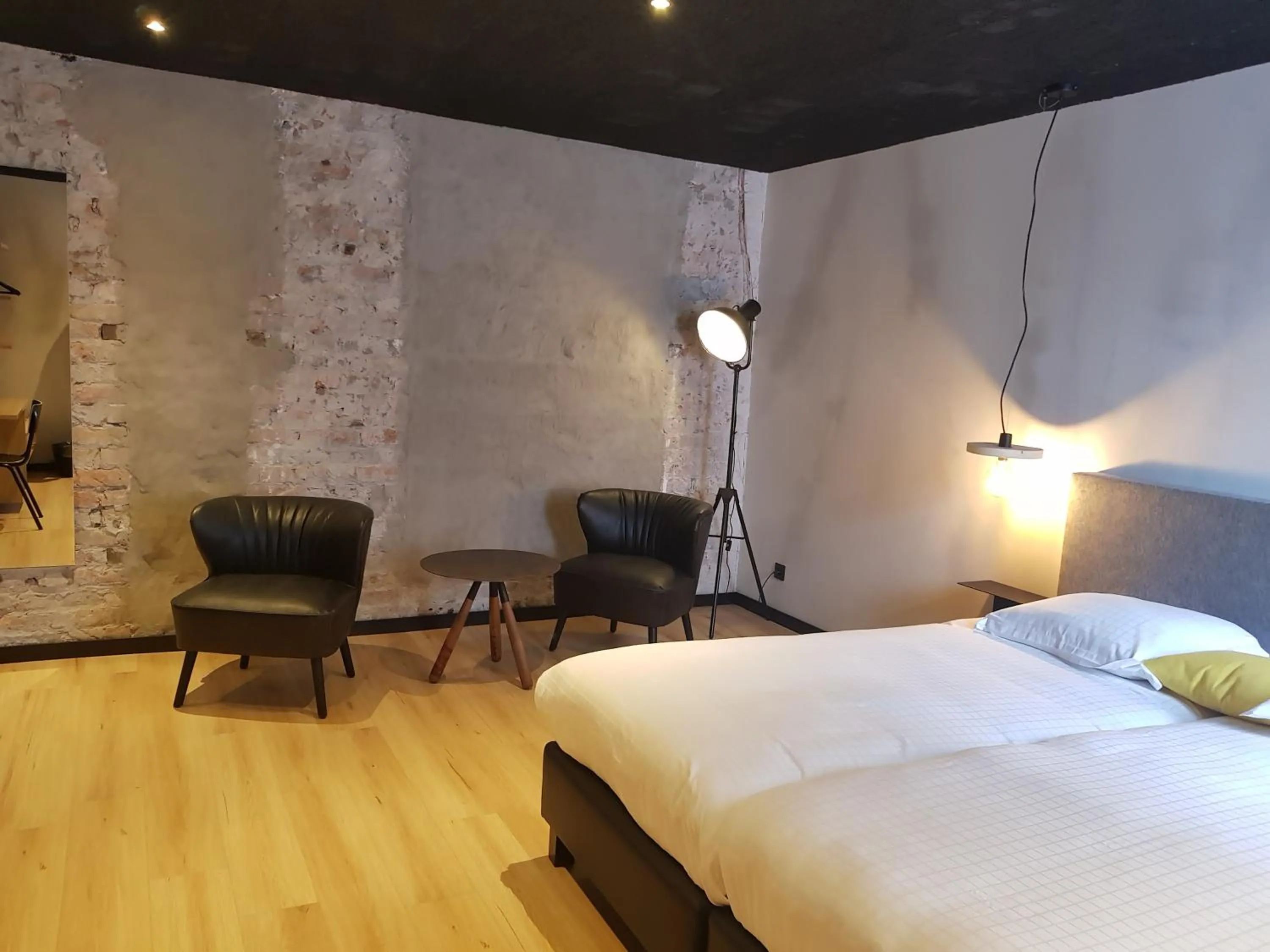 Bed in Upstairs Hotel