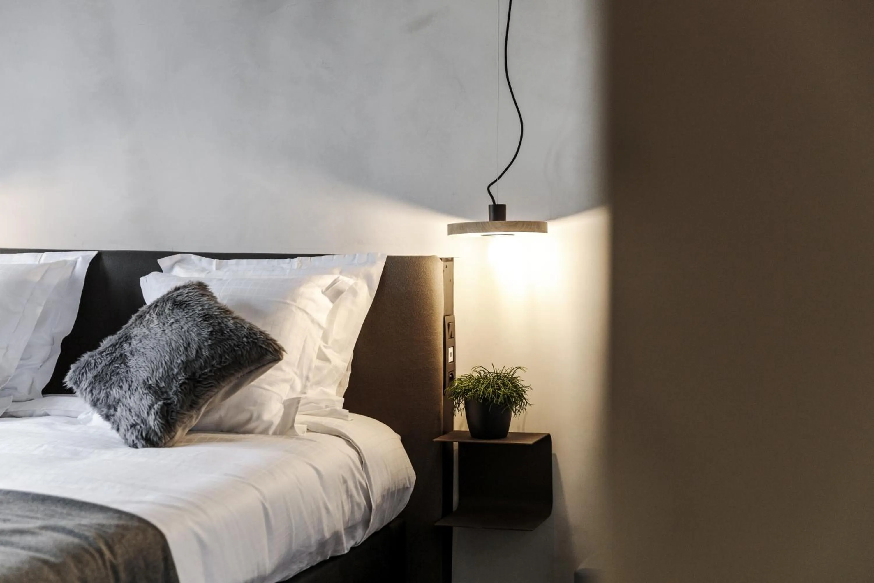 Bed in Upstairs Hotel