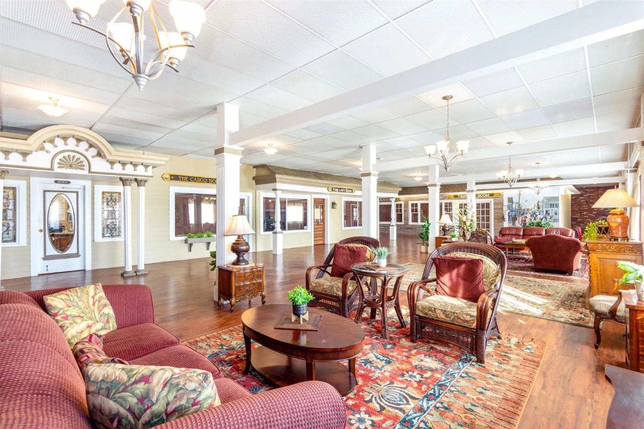 Lobby or reception in Provincetown Inn