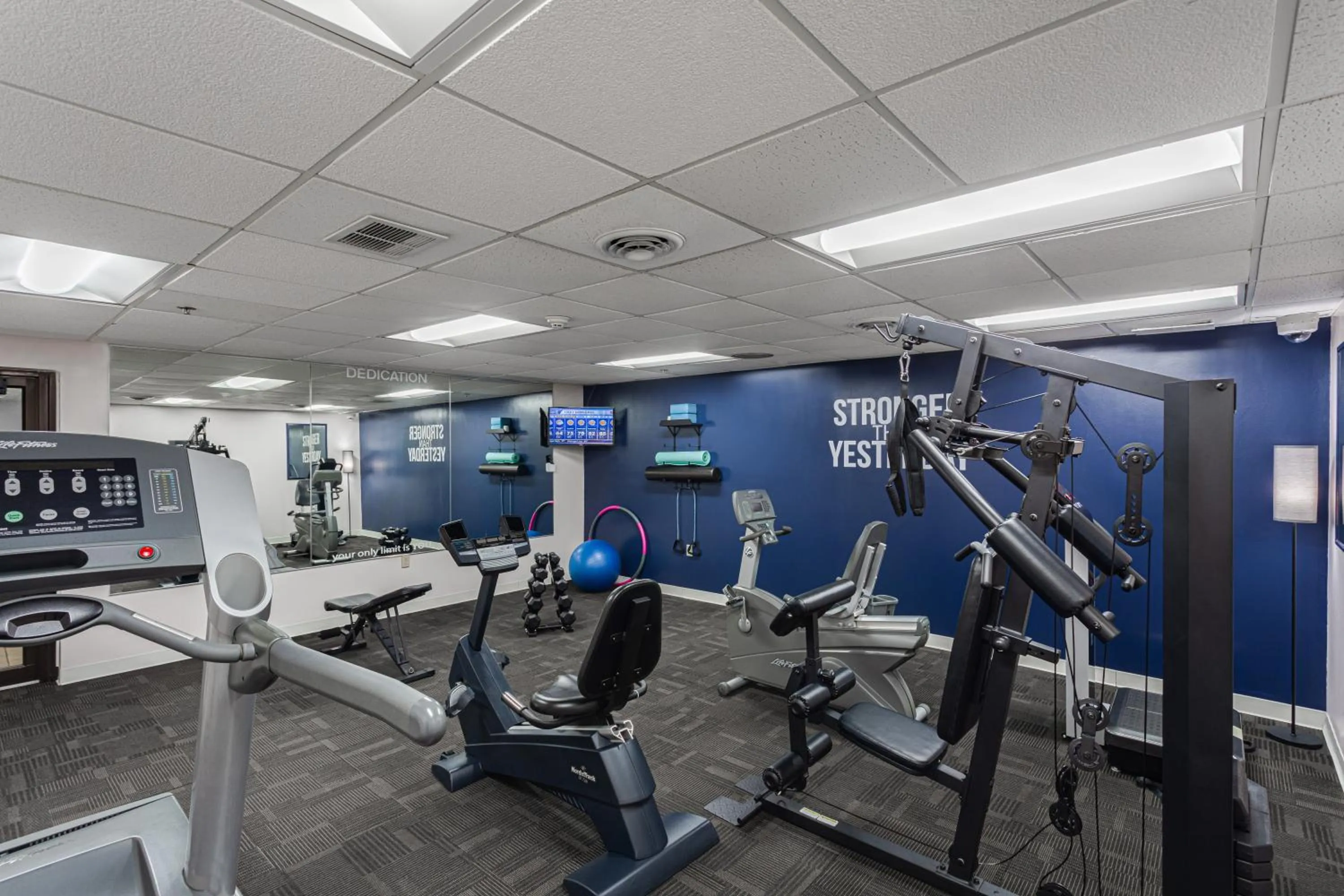 Fitness centre/facilities in Harbor Shores on Lake Geneva