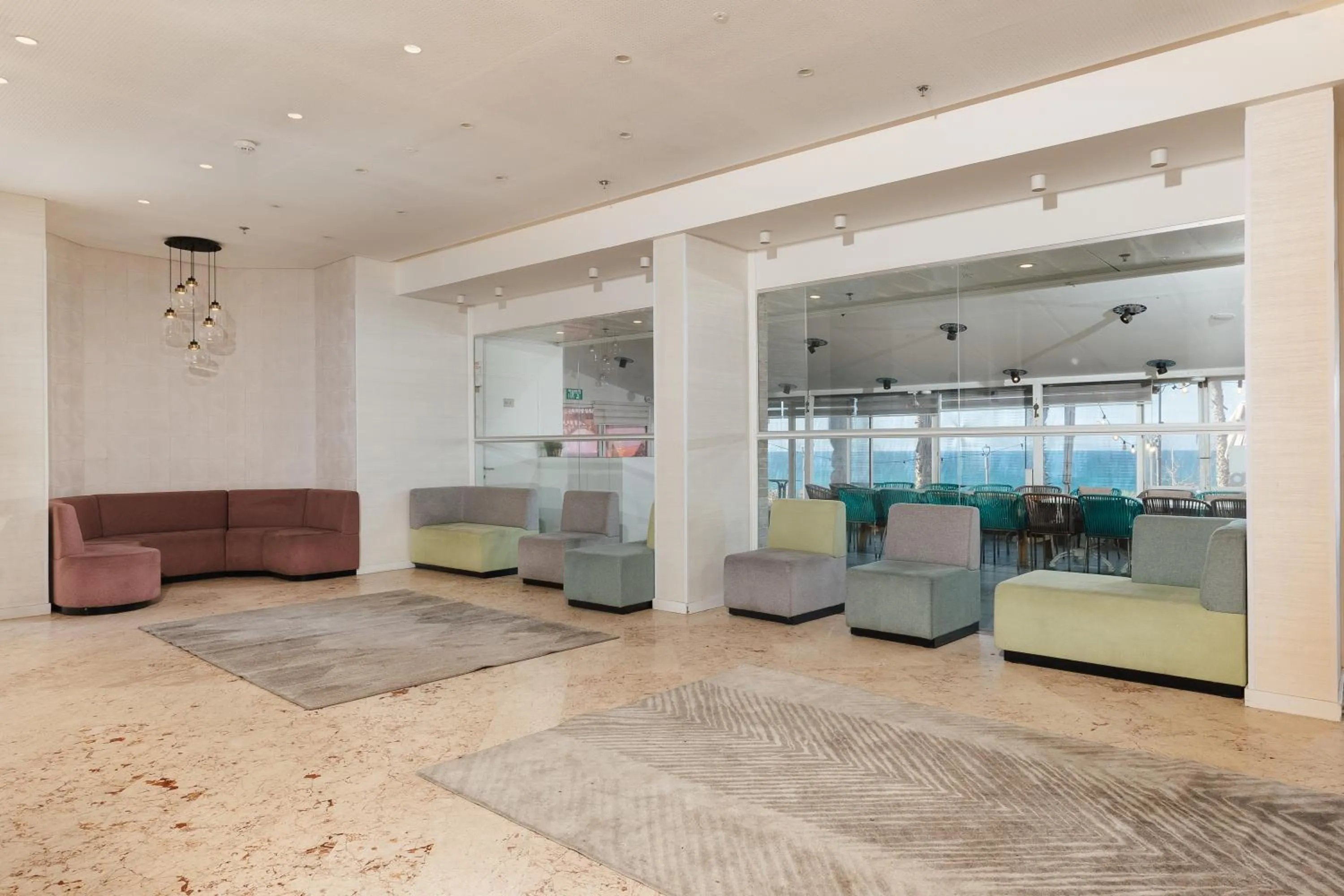 Lobby or reception in Residence Beach Hotel