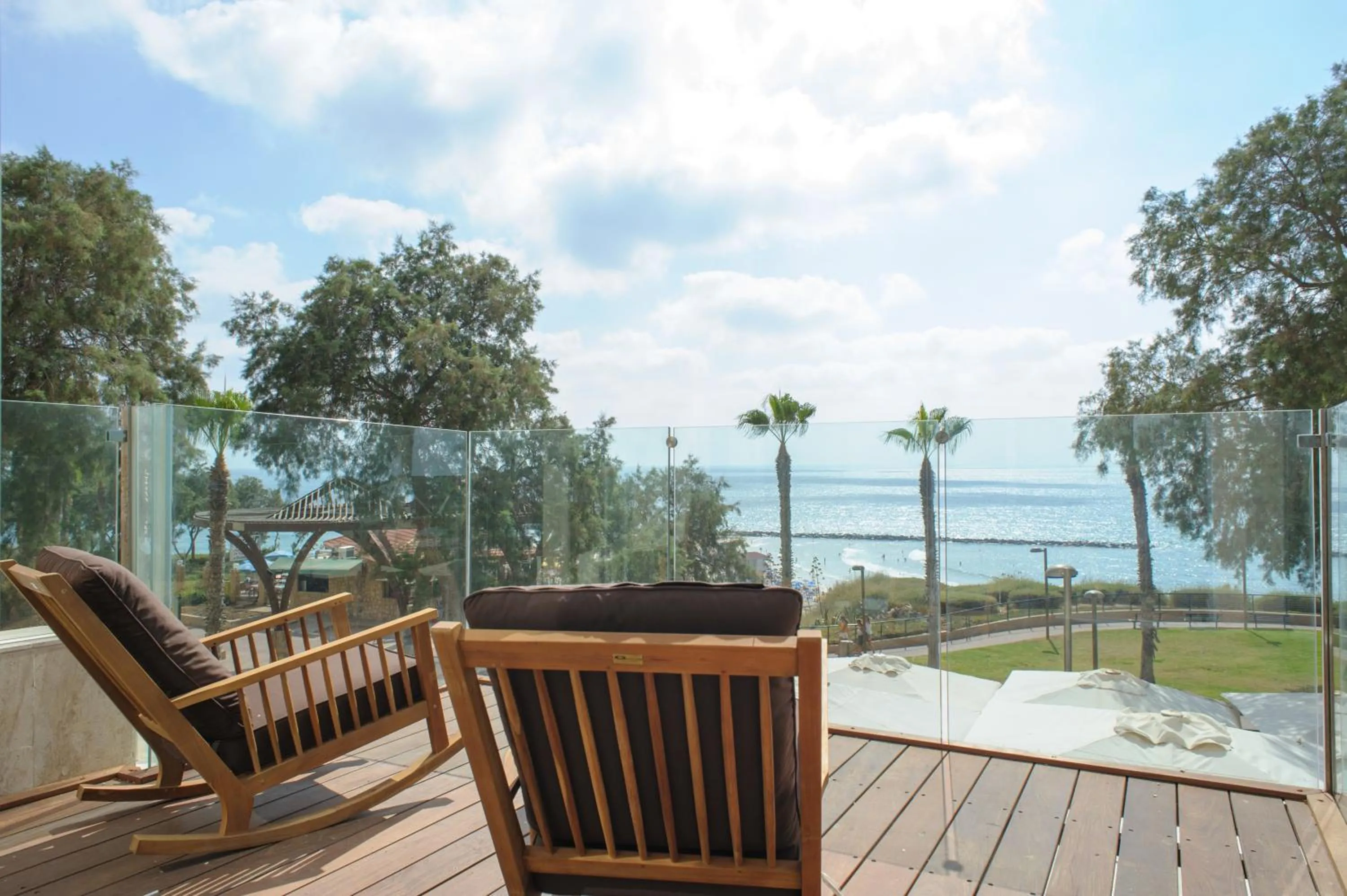 Balcony/Terrace in Residence Beach Hotel