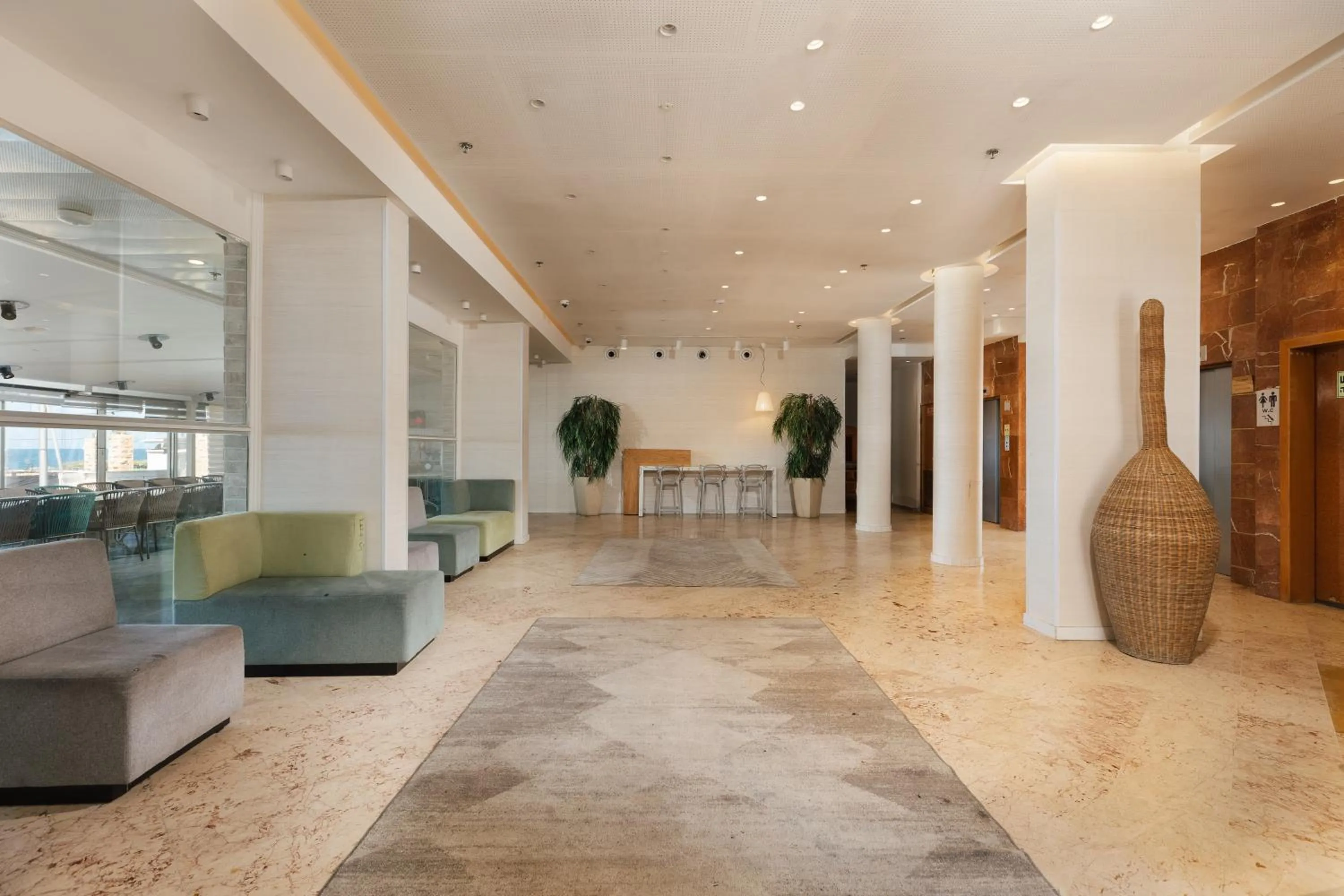 Lobby or reception in Residence Beach Hotel
