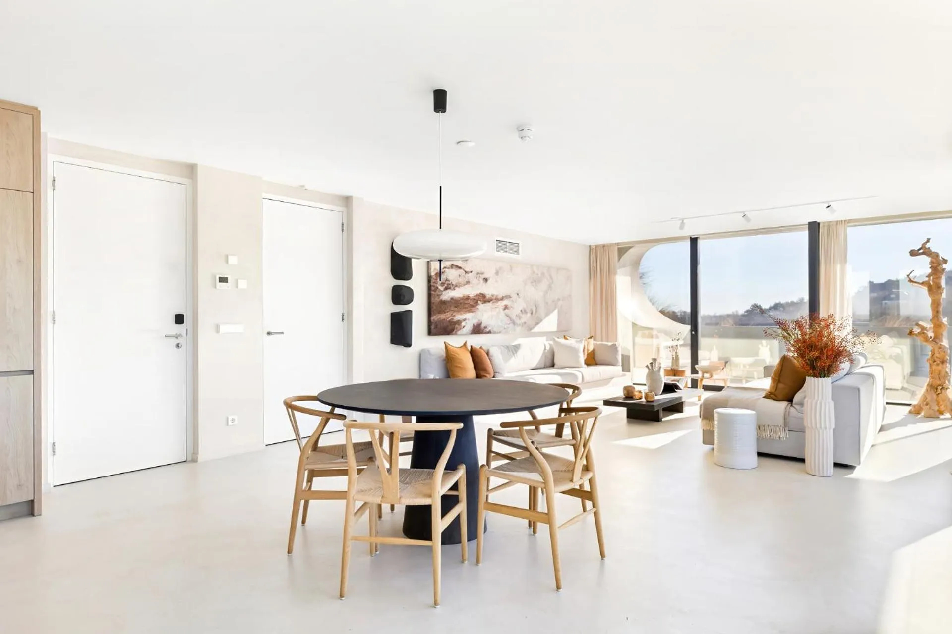 Dining area in Duinhotel Tien Torens