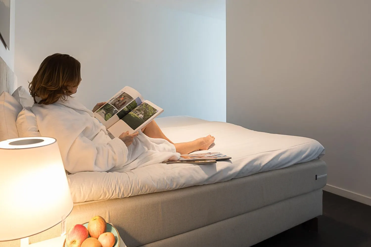 Bed in Duinhotel Tien Torens