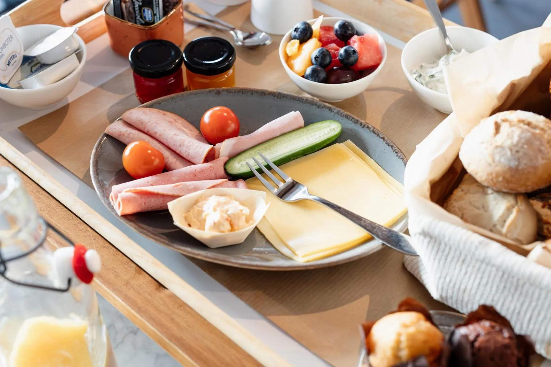 Breakfast in Duinhotel Tien Torens