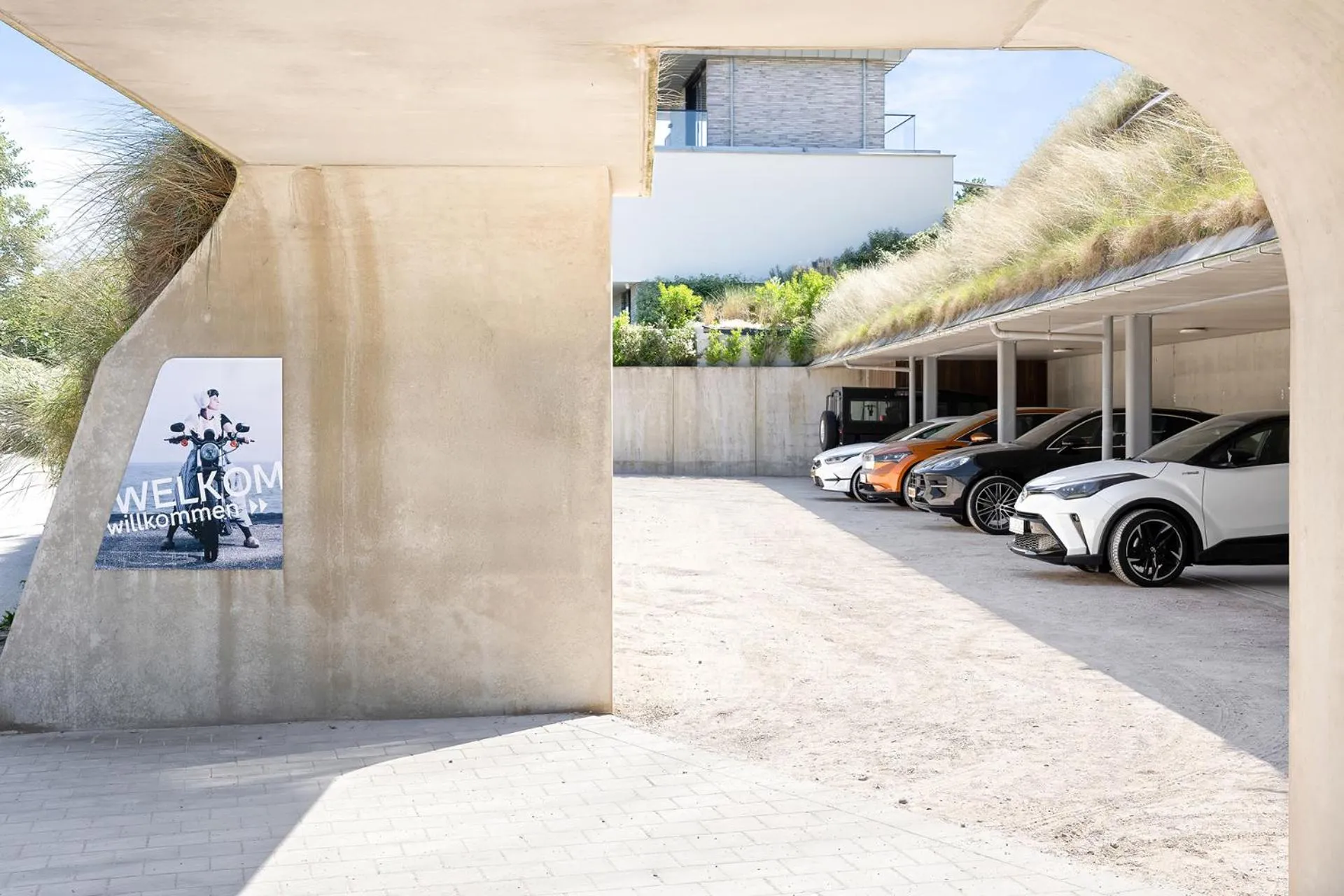 Parking in Duinhotel Tien Torens