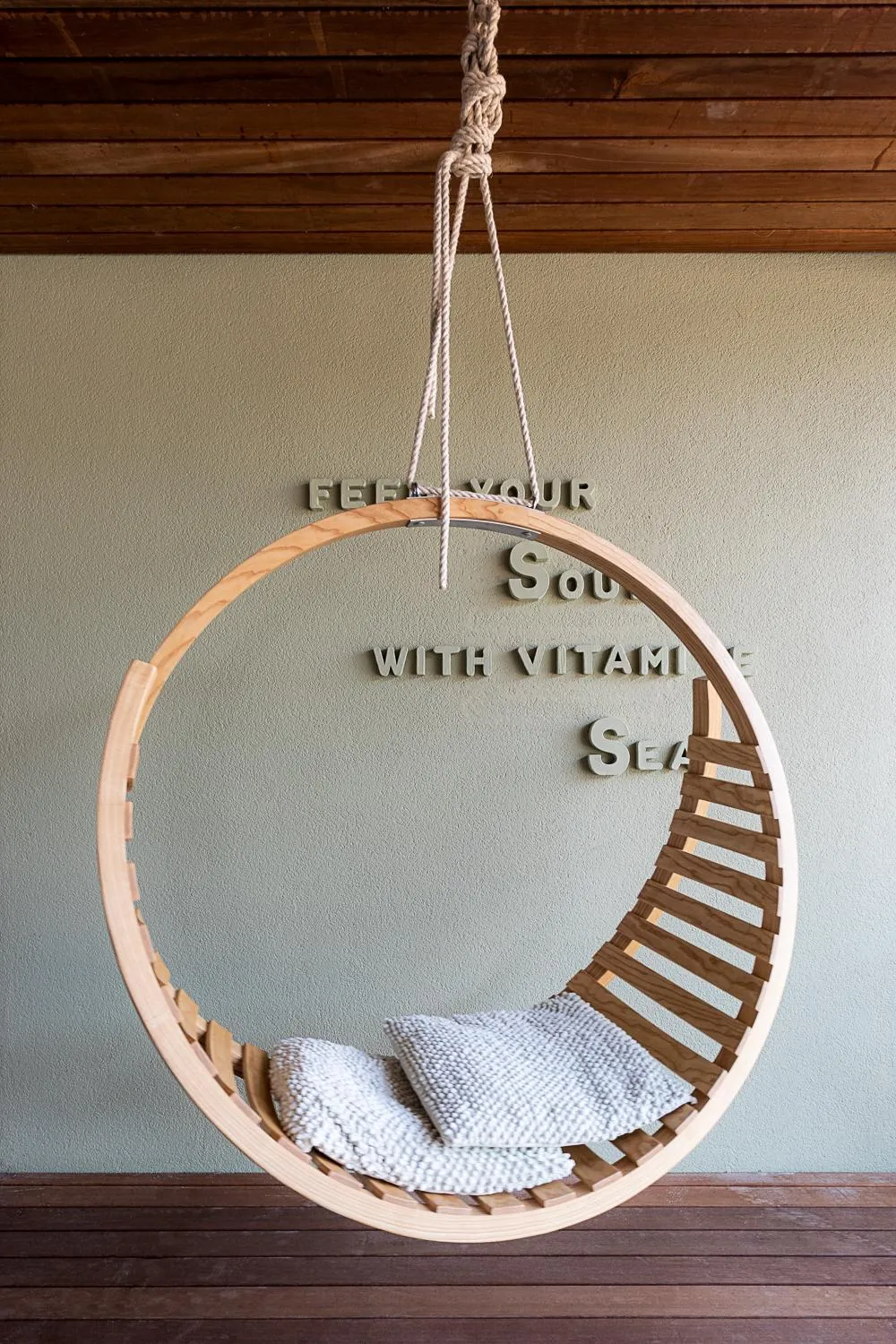 Seating area in Duinhotel Tien Torens