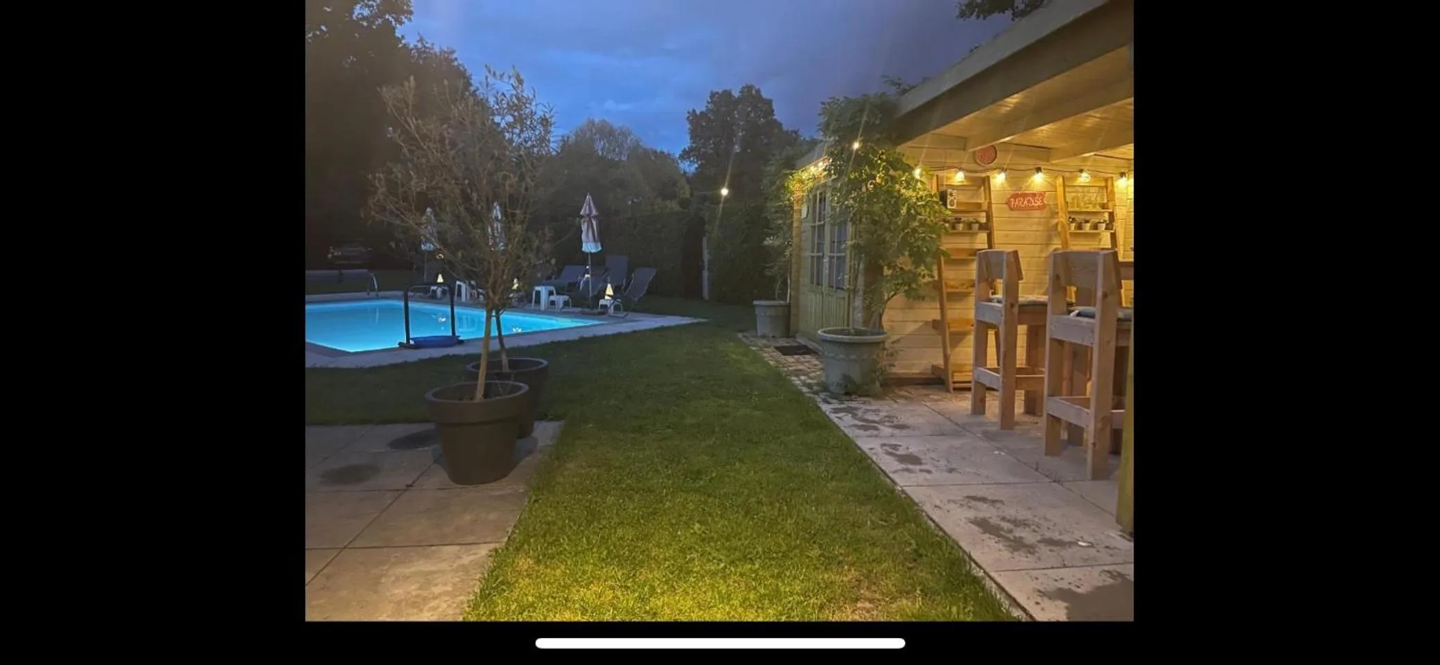 Garden view in B&B Maison Saint Tropez Eindhoven