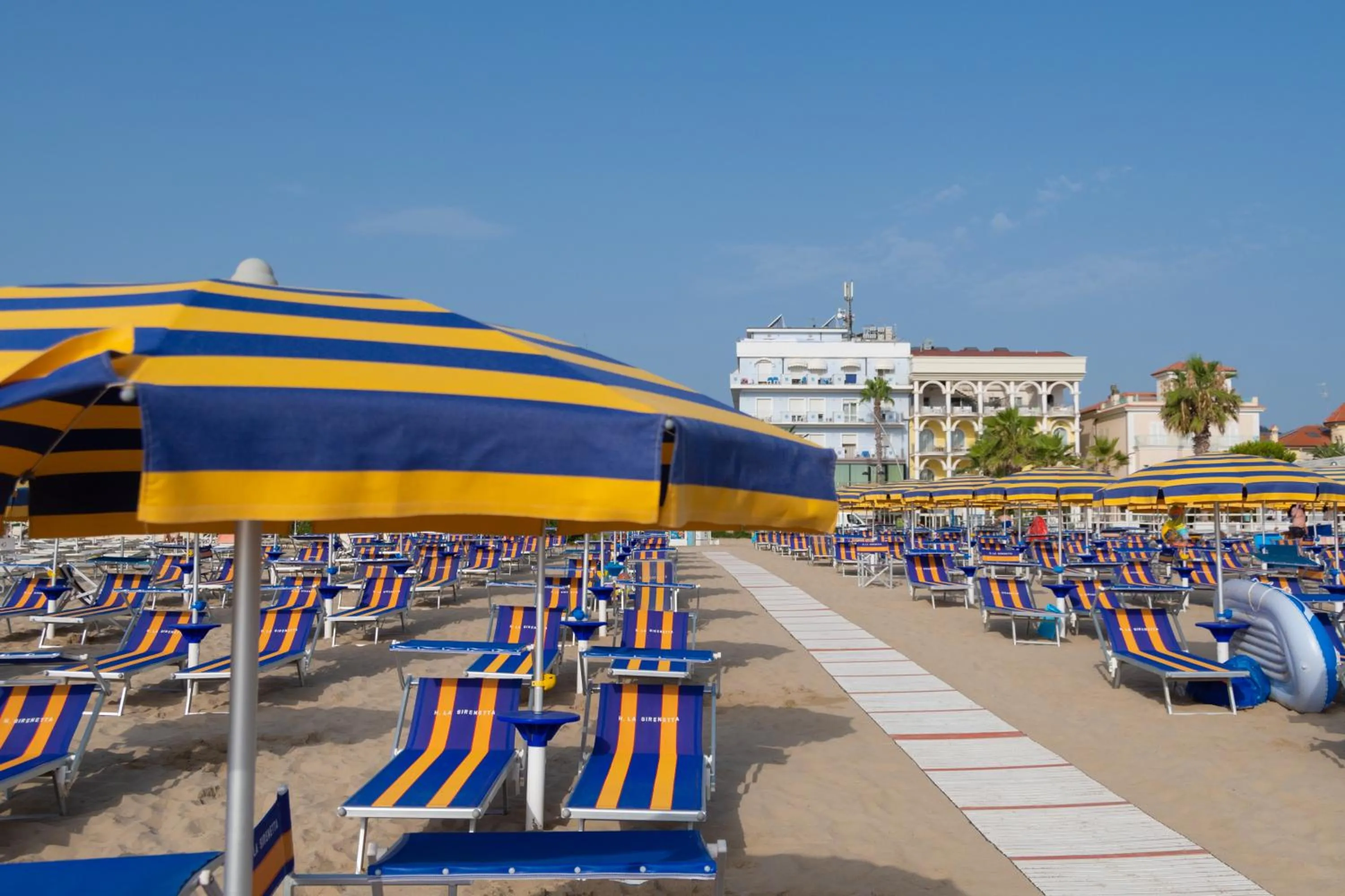 Beach in Hotel La Sirenetta