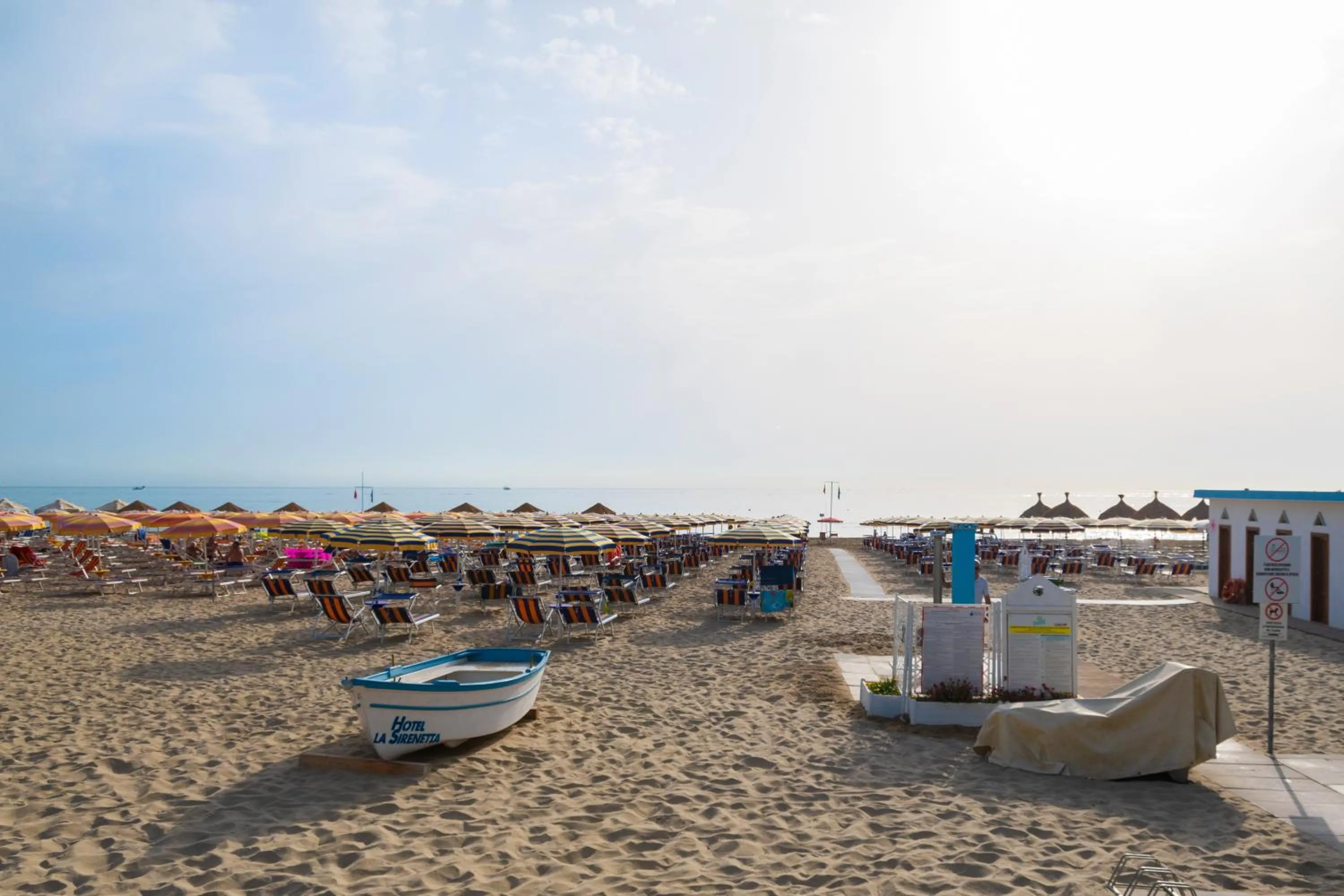 Beach in Hotel La Sirenetta