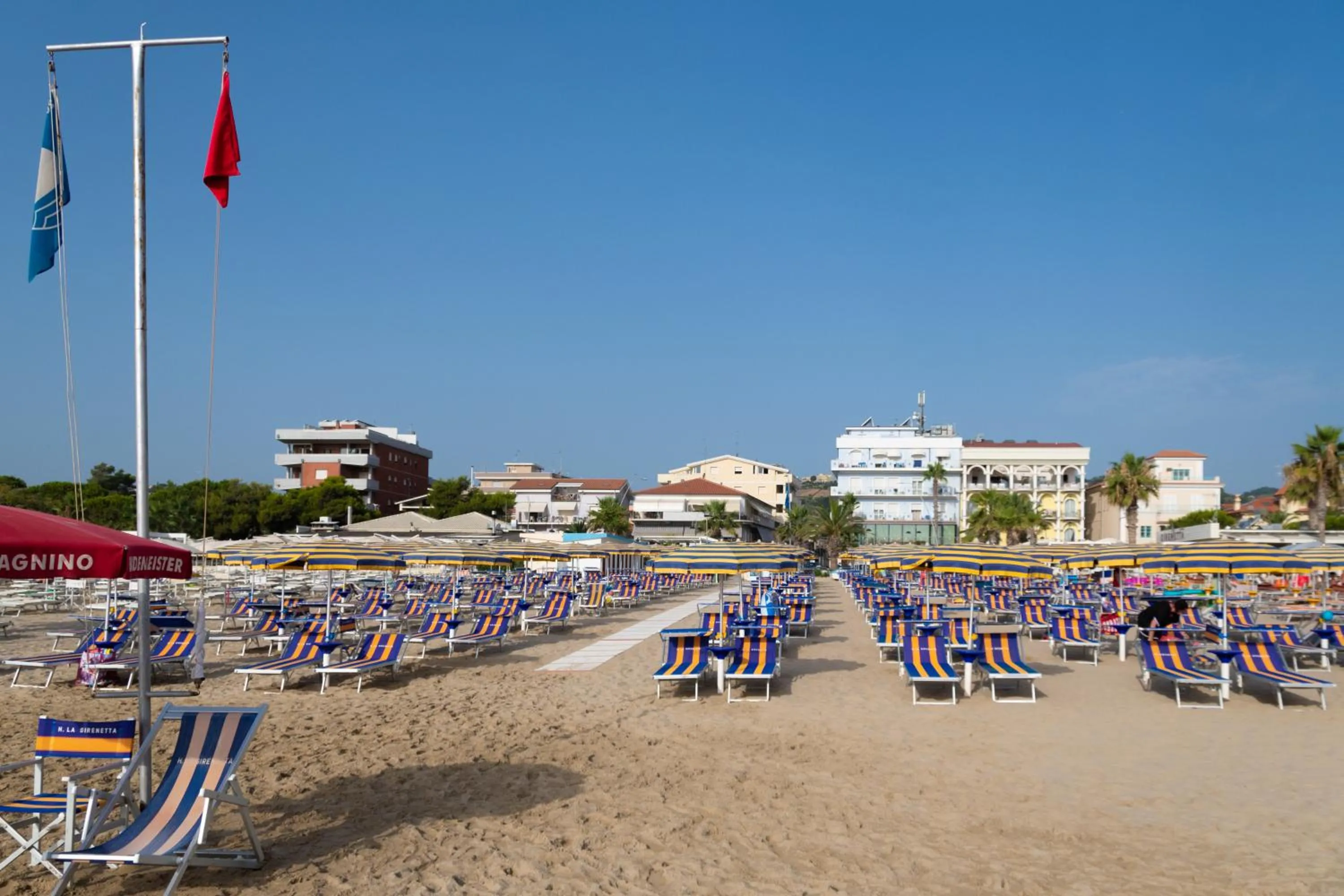 Beach in Hotel La Sirenetta