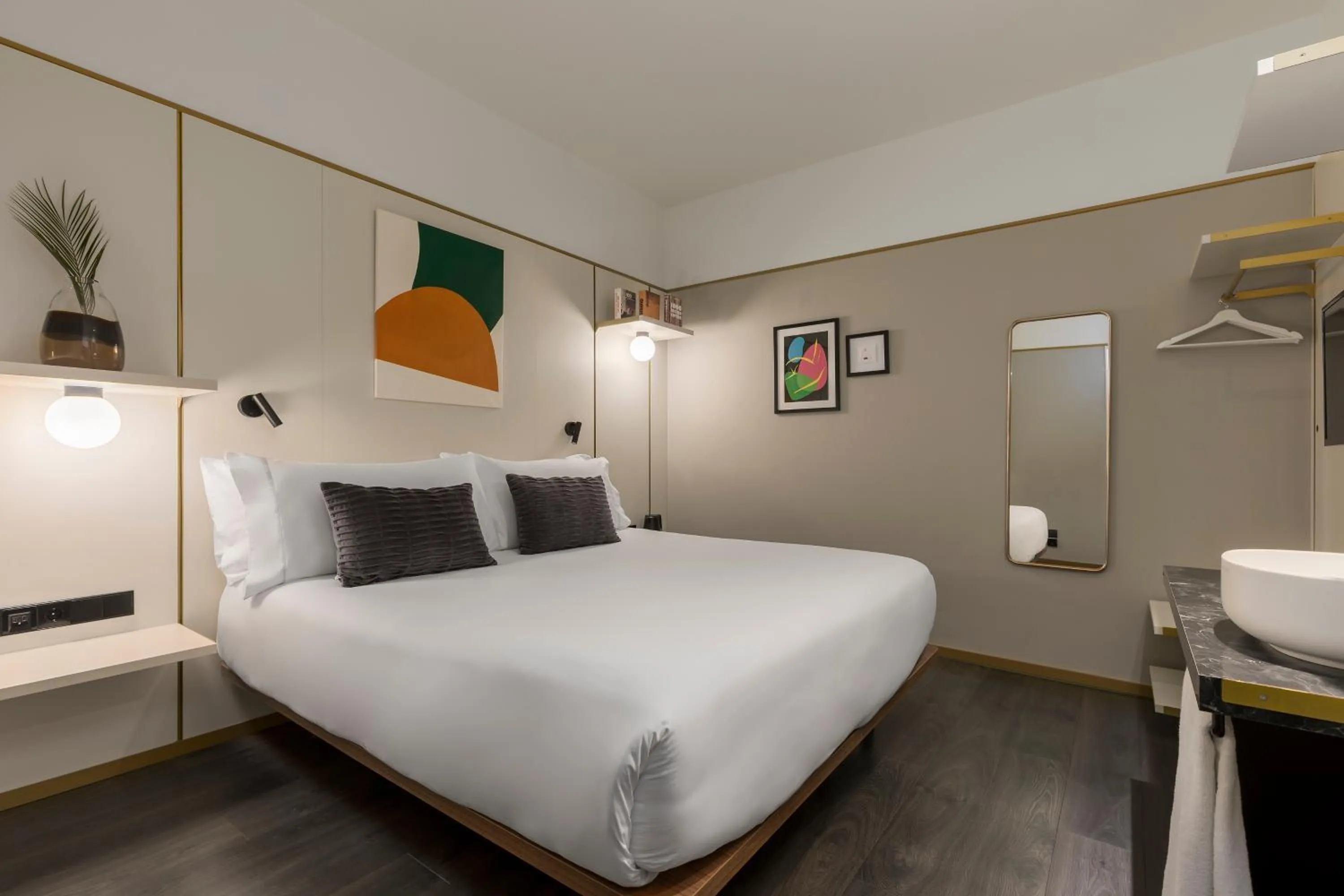 Bed in Be Mate Paseo de Gracia