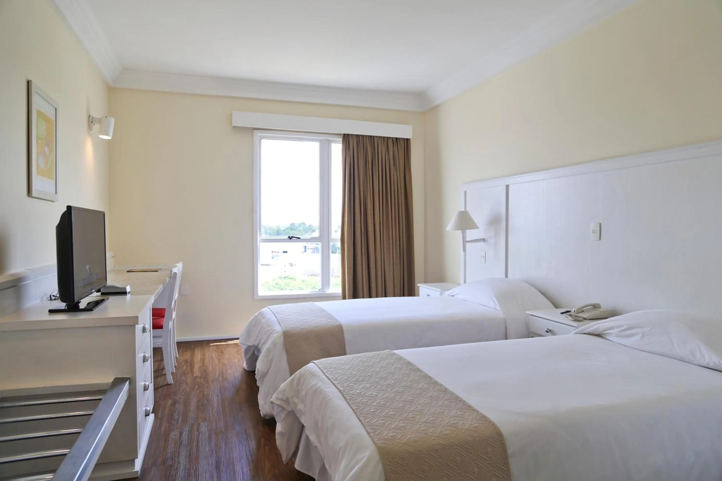 Coffee/tea facilities, Bed in Vitória Hotel Convention Indaiatuba