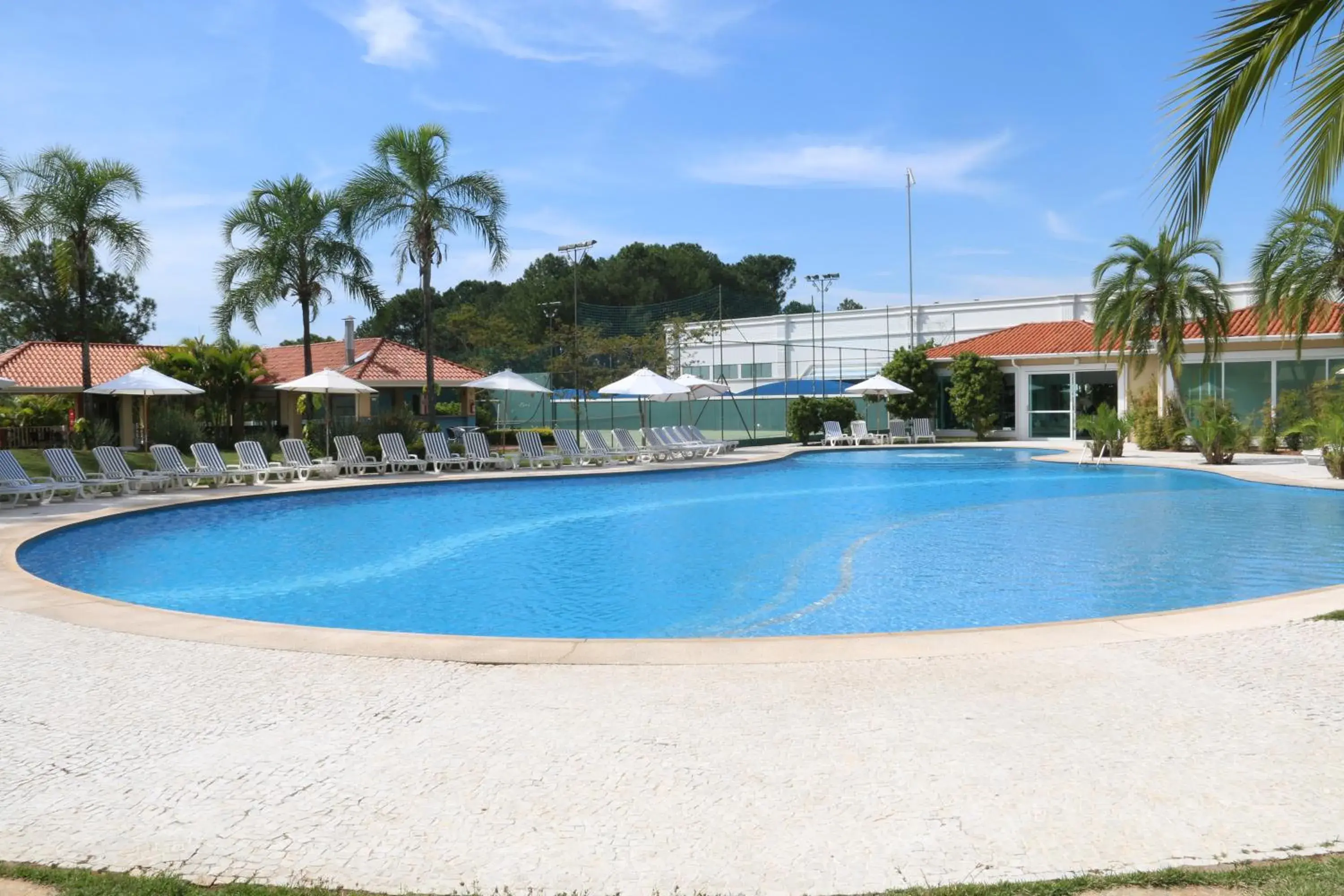 Swimming pool in Vitória Hotel Convention Indaiatuba Swimming pool in Vitória Hotel Convention Indaiatuba