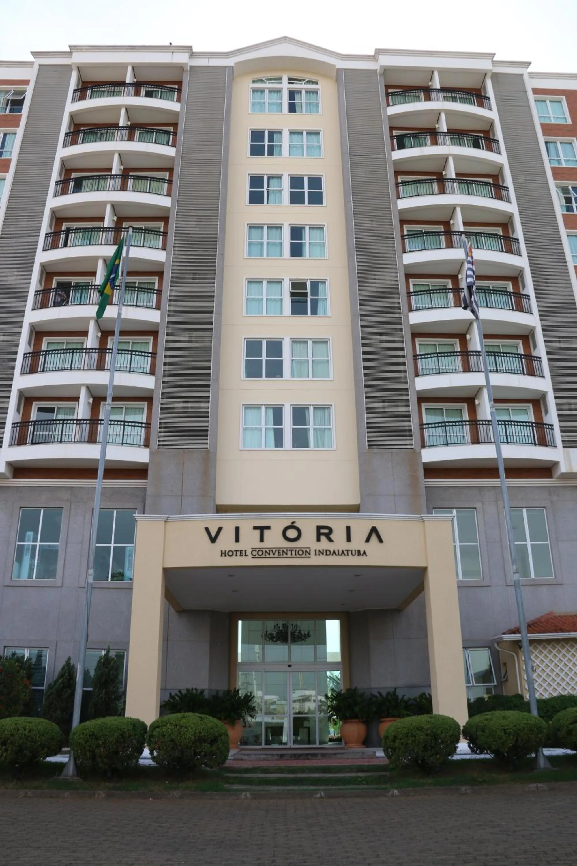 Facade/entrance in Vitória Hotel Convention Indaiatuba