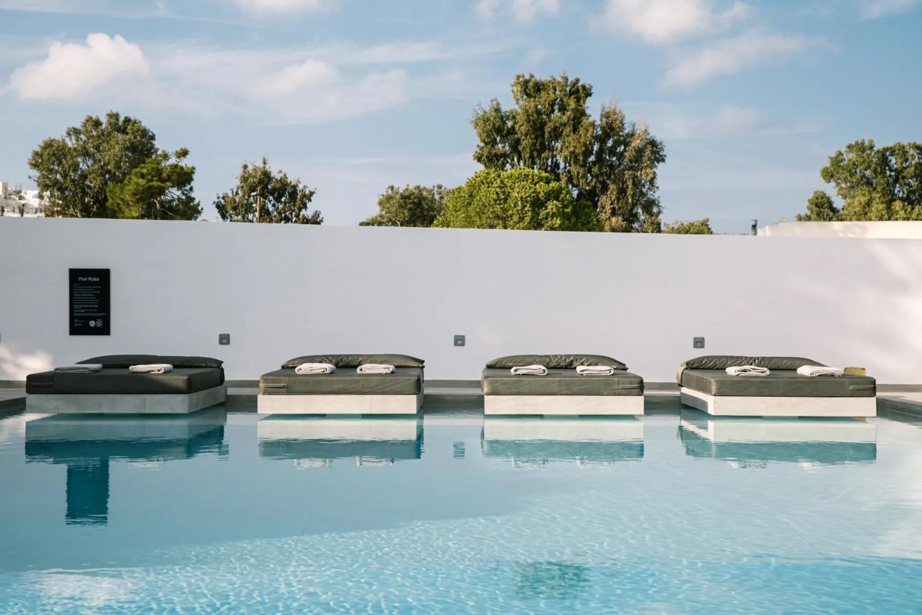 Pool view in Kalisti Hotel & Suites