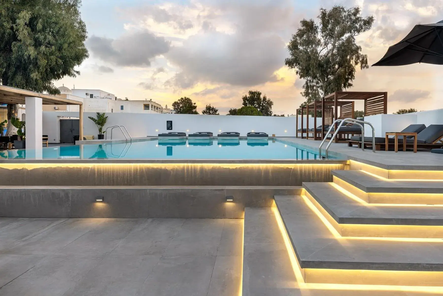 Pool view in Kalisti Hotel & Suites Pool view in Kalisti Hotel & Suites