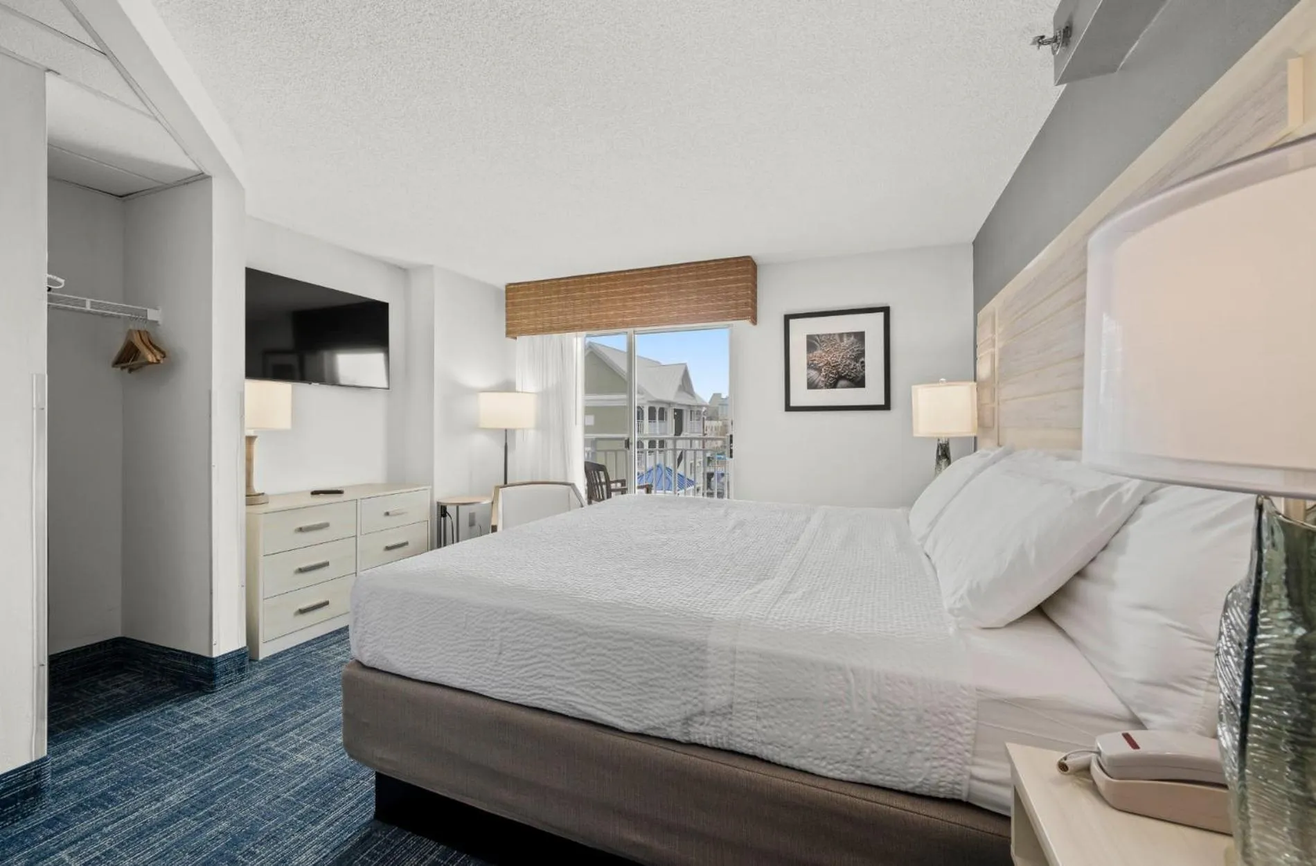 Bedroom, Bed in Hotel Monte Carlo Ocean City