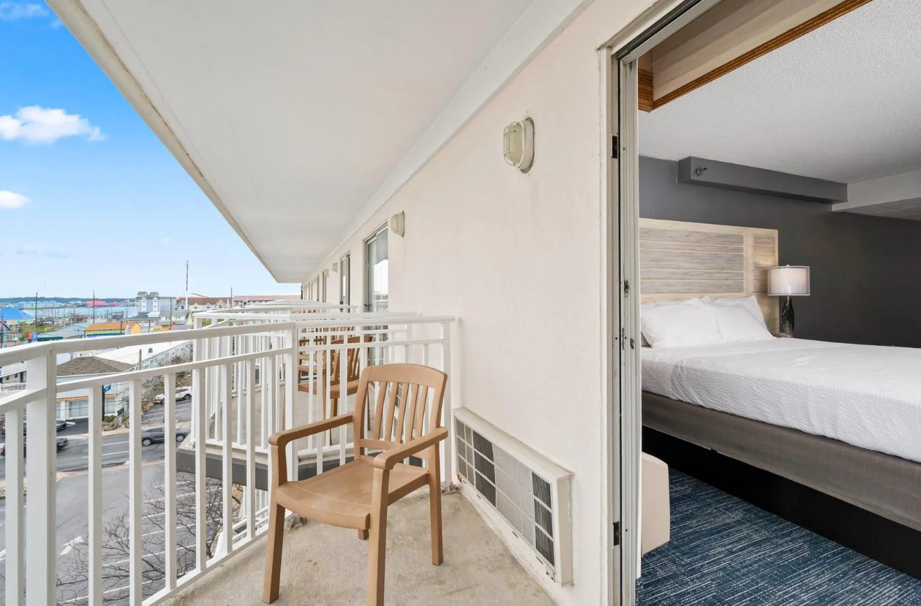 Balcony/Terrace, Bed in Hotel Monte Carlo Ocean City