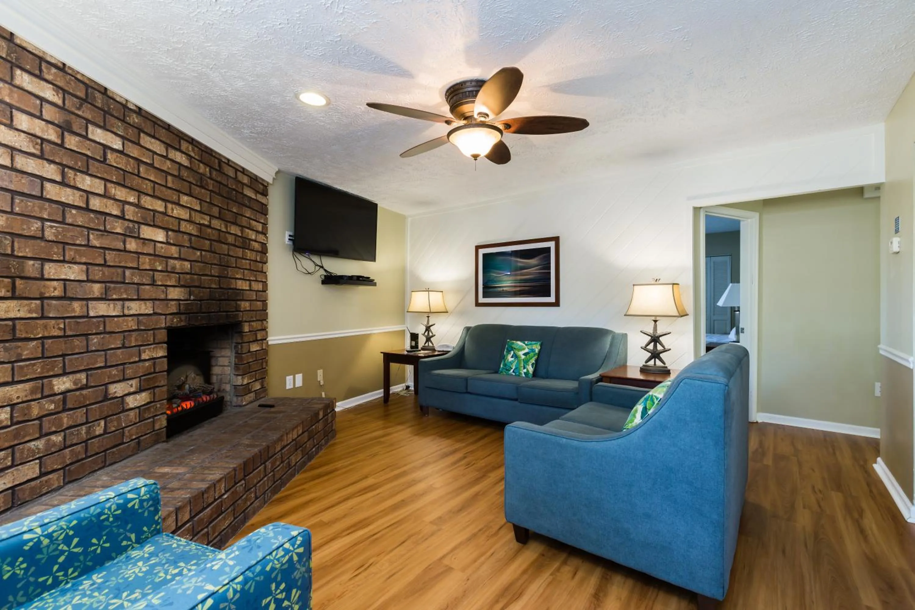Living room in Country Club Villas