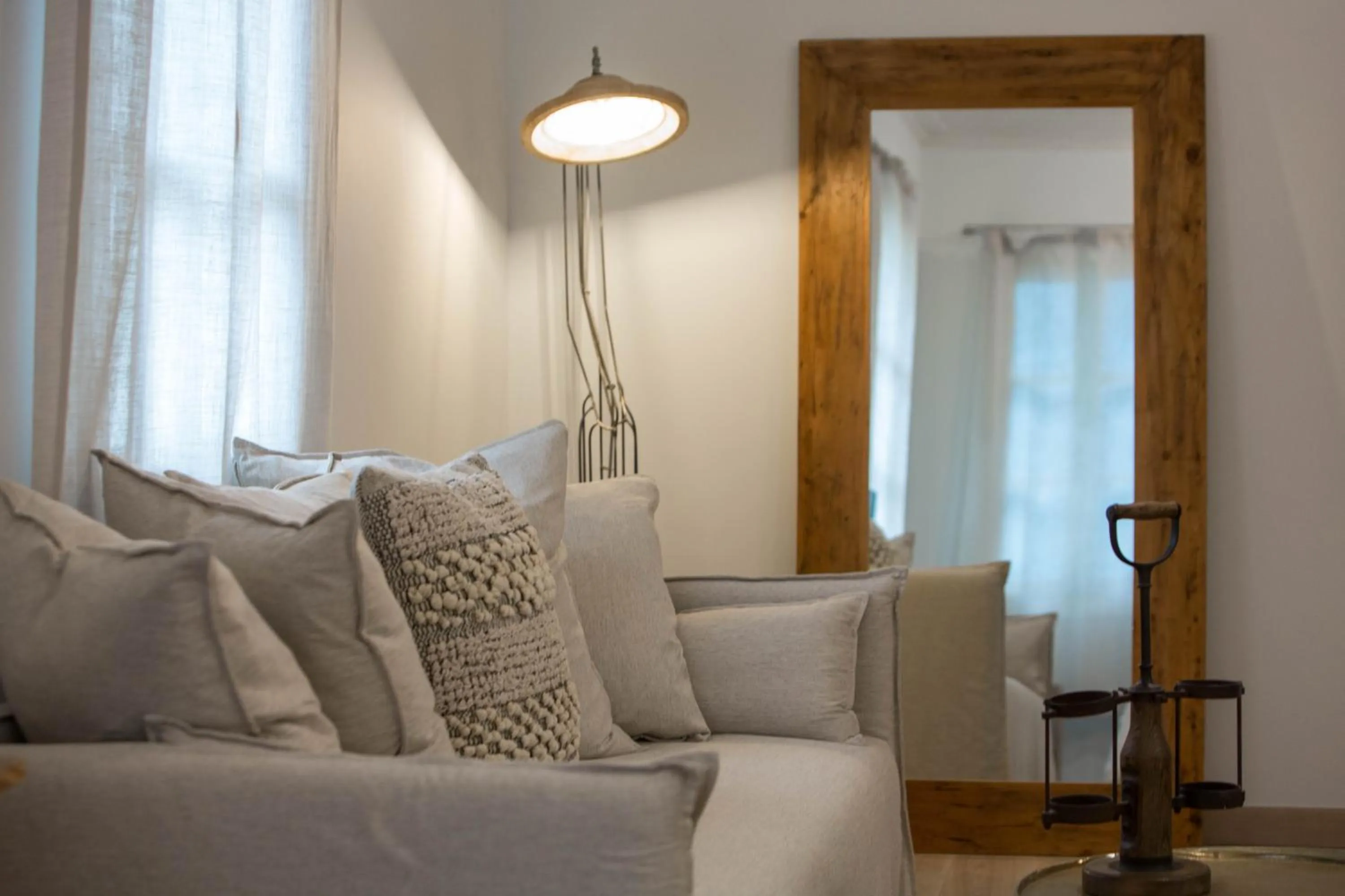 Decorative detail in Amymone Suites