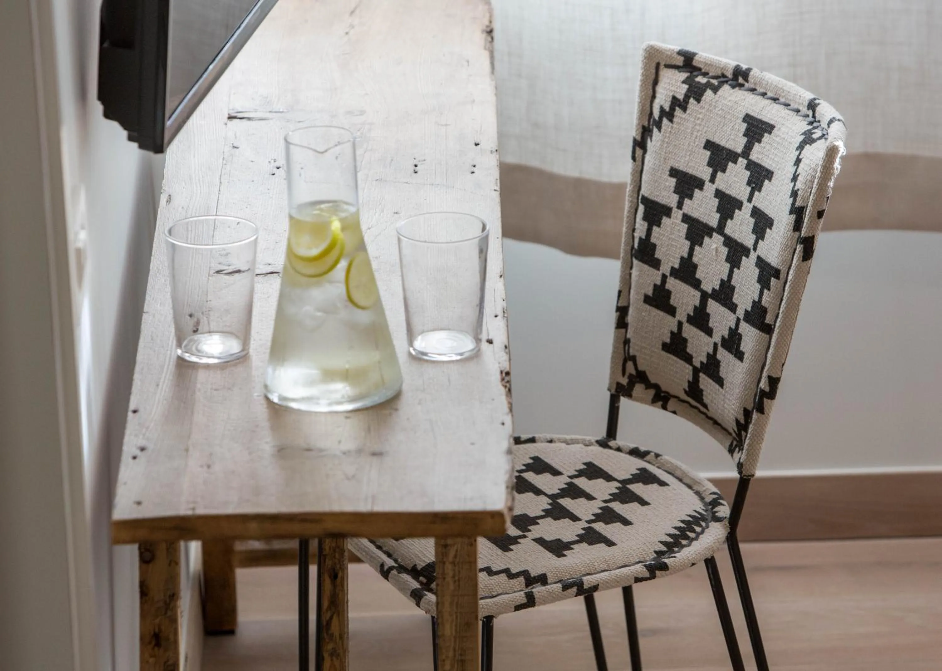 Decorative detail in Amymone Suites