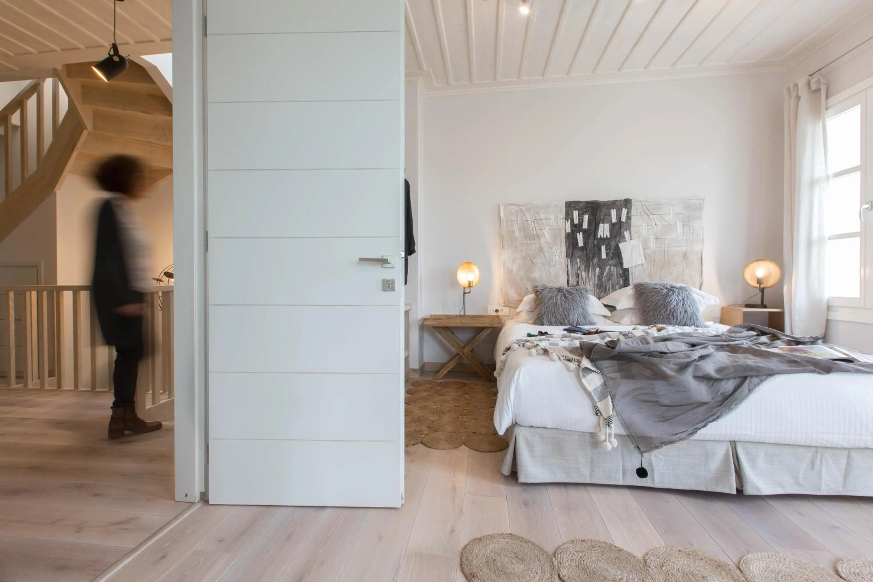 Photo of the whole room, Bed in Amymone Suites