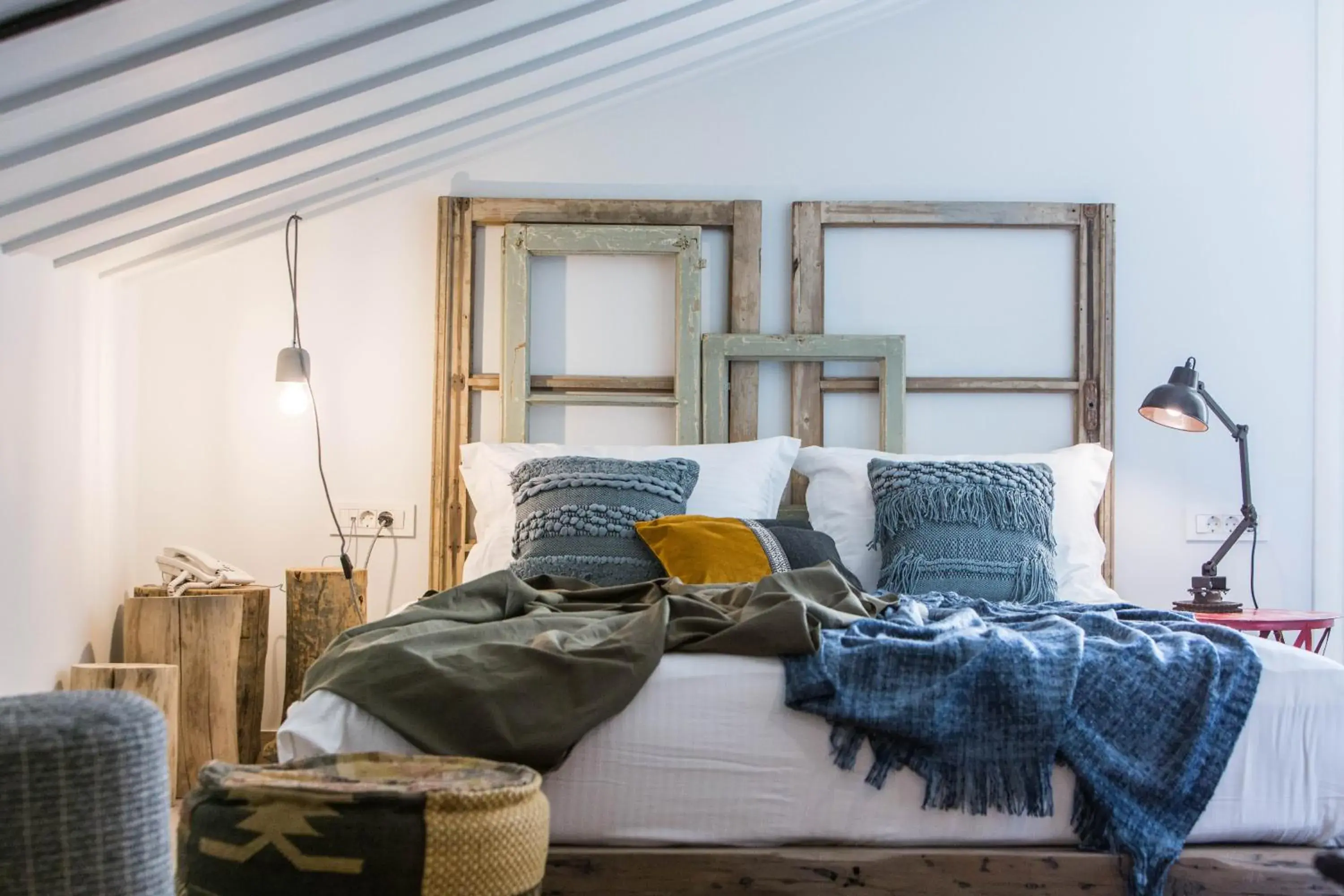 Bed in Amymone Suites Bed in Amymone Suites