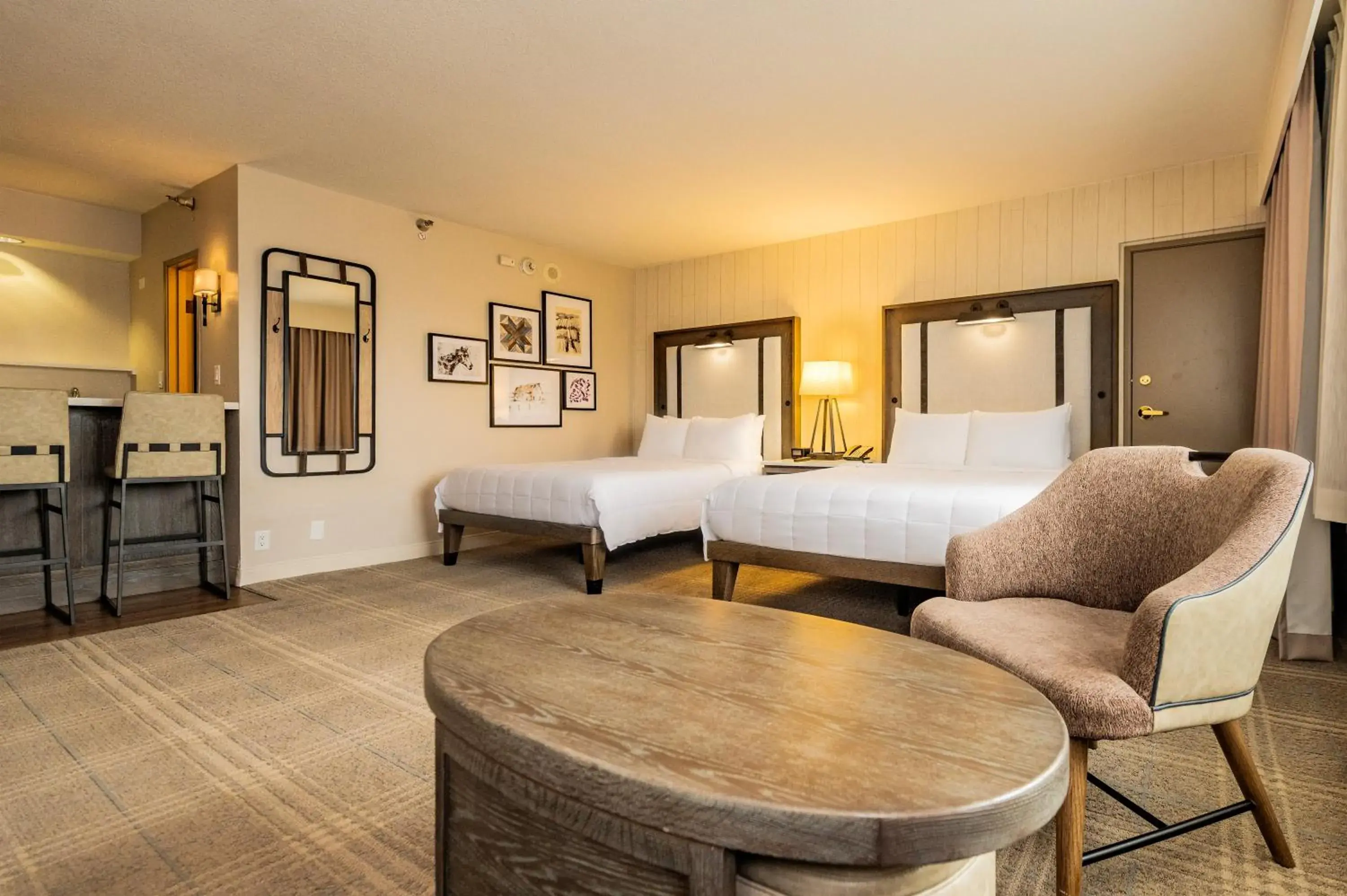 Bed in Knott's Hotel Bed in Knott's Hotel