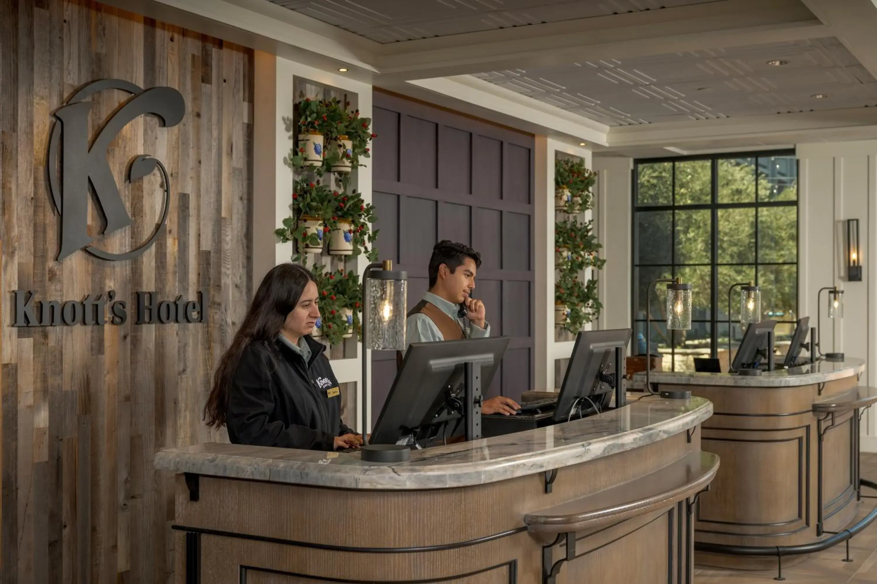 Lobby or reception in Knott's Hotel Lobby or reception in Knott's Hotel