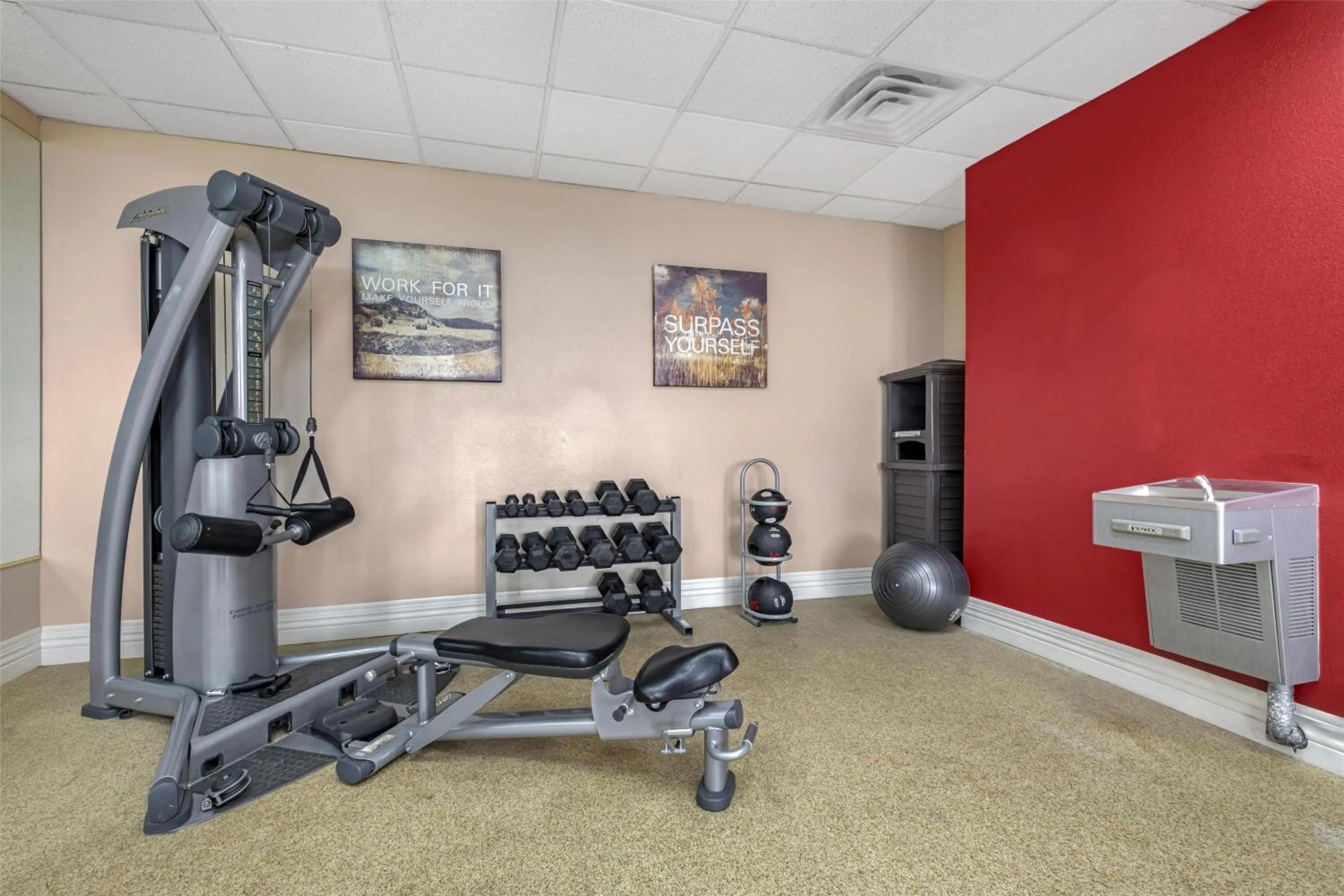 Fitness centre/facilities in Best Western Richmond Hotel