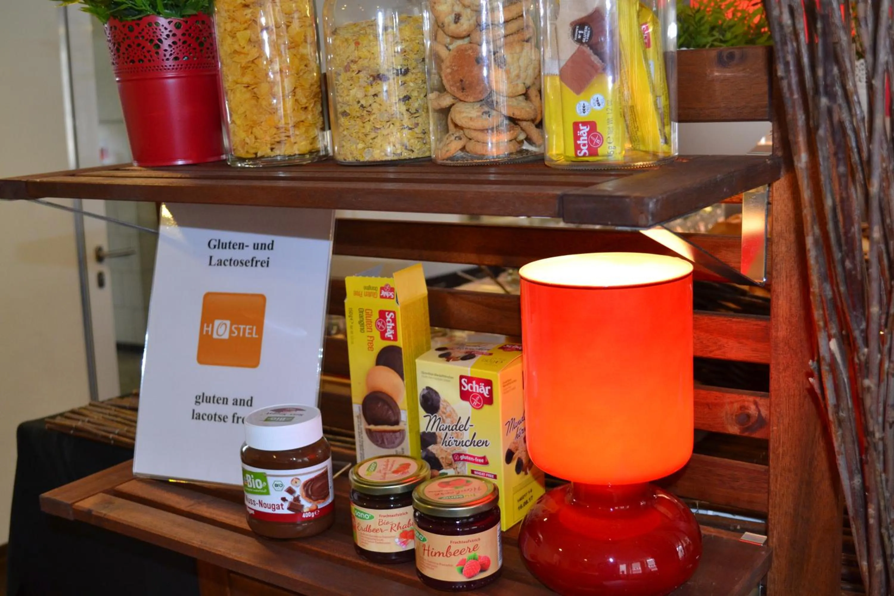 Food close-up in Hostel Köln