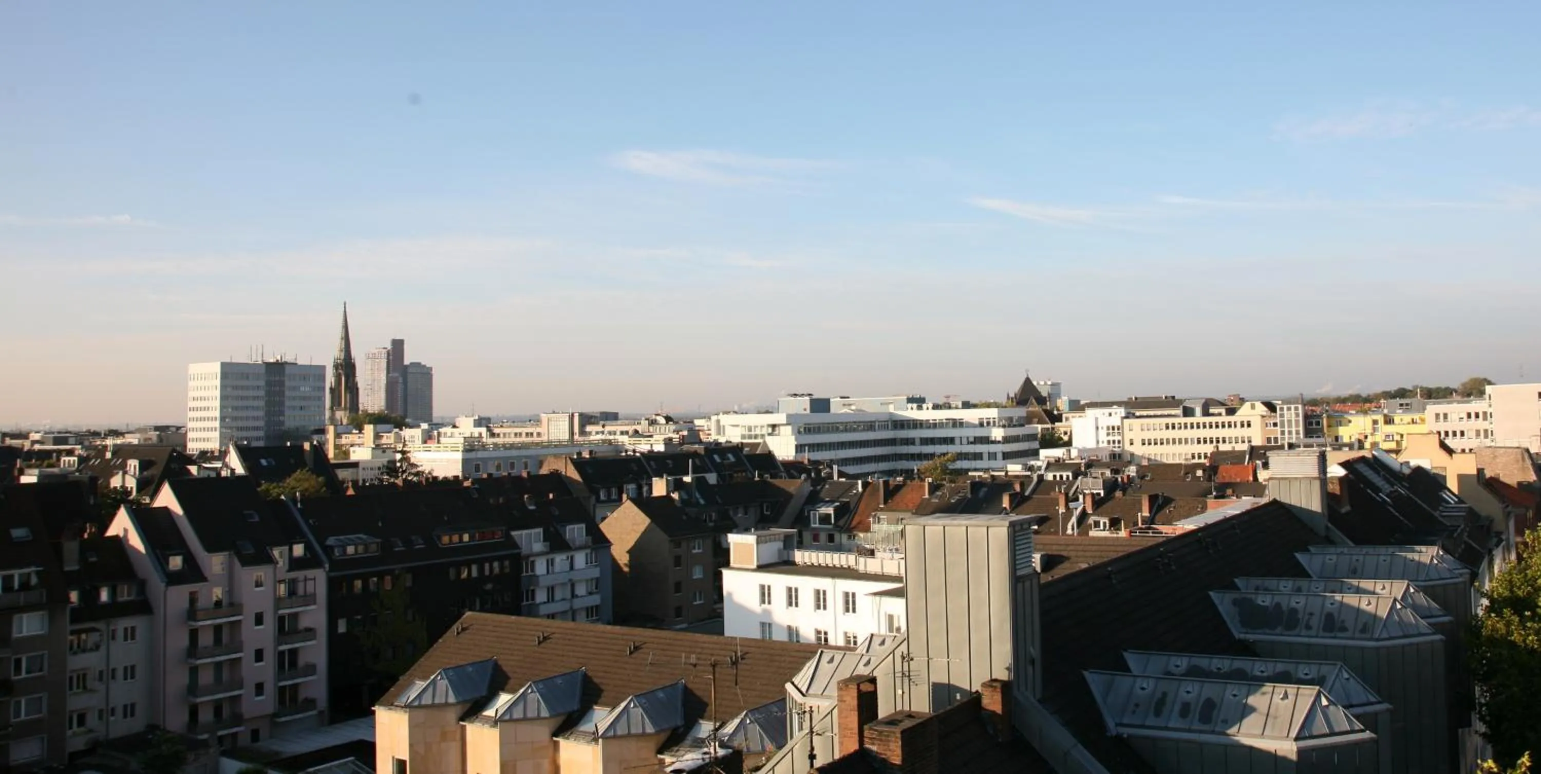 Bird's eye view in Hostel Köln