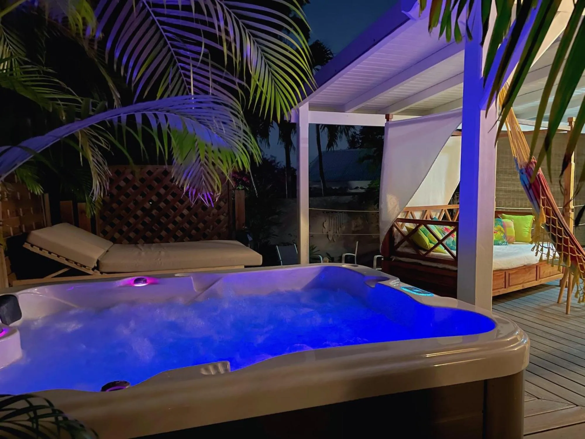 Maison 1 pièce Karaib Lodge, jacuzzi privé