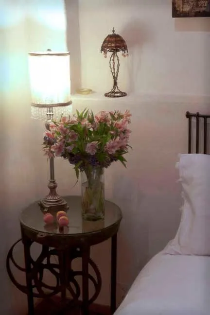 Decorative detail, Bed in La Casa del Naranjo Hotel Boutique