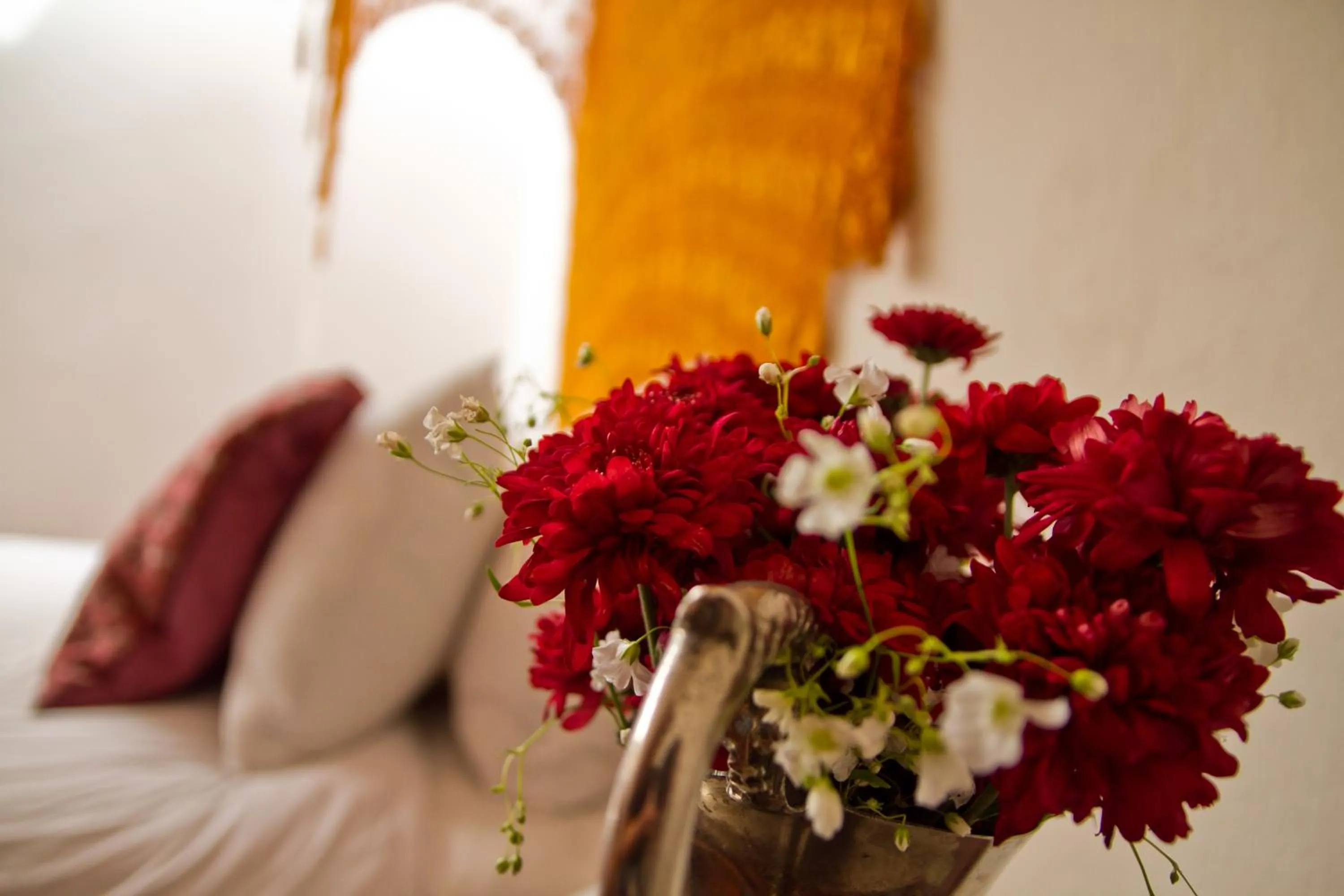 Bed in La Casa del Naranjo Hotel Boutique