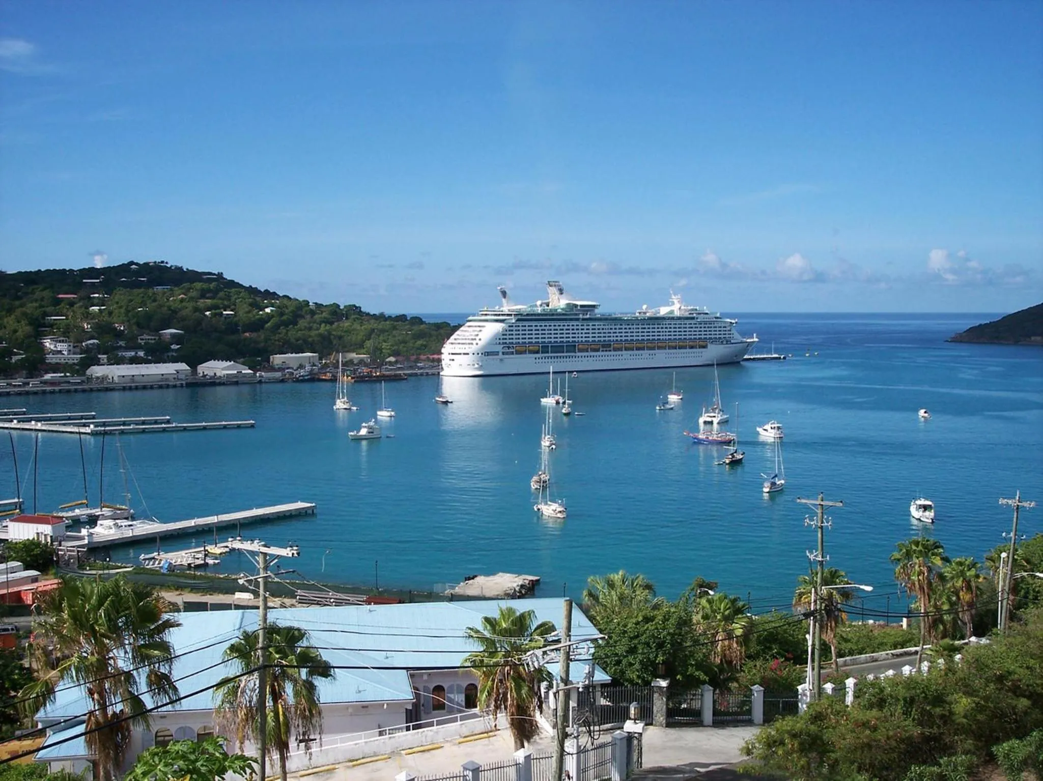 Sea view in Castle Villas at Bluebeards