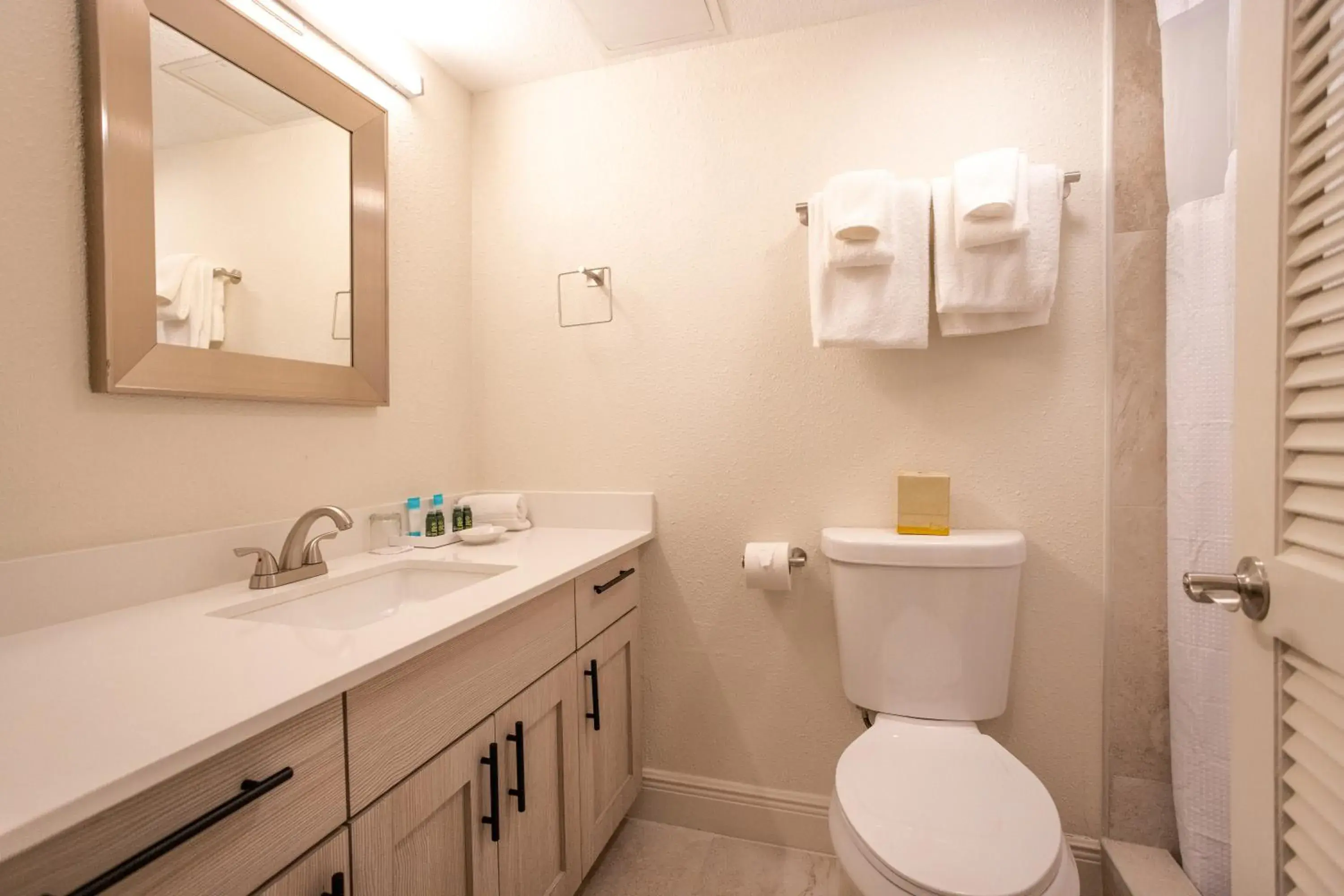 Shower in Castle Villas at Bluebeards Shower in Castle Villas at Bluebeards