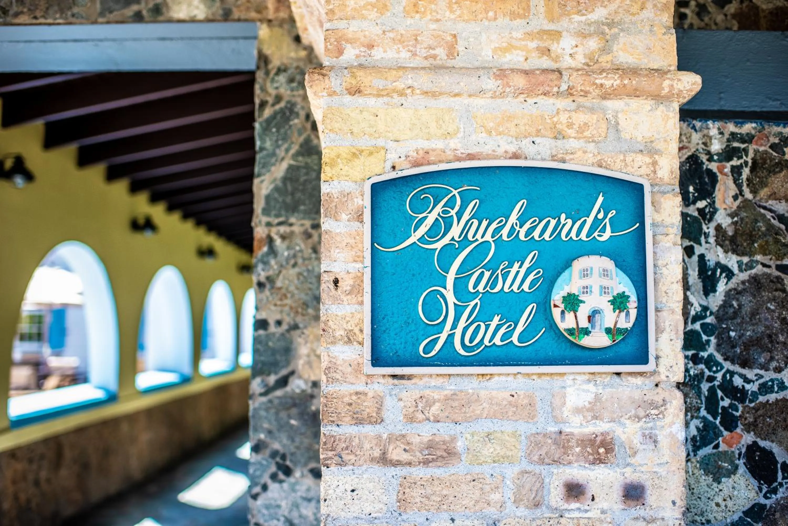 Facade/entrance in Castle Villas at Bluebeards